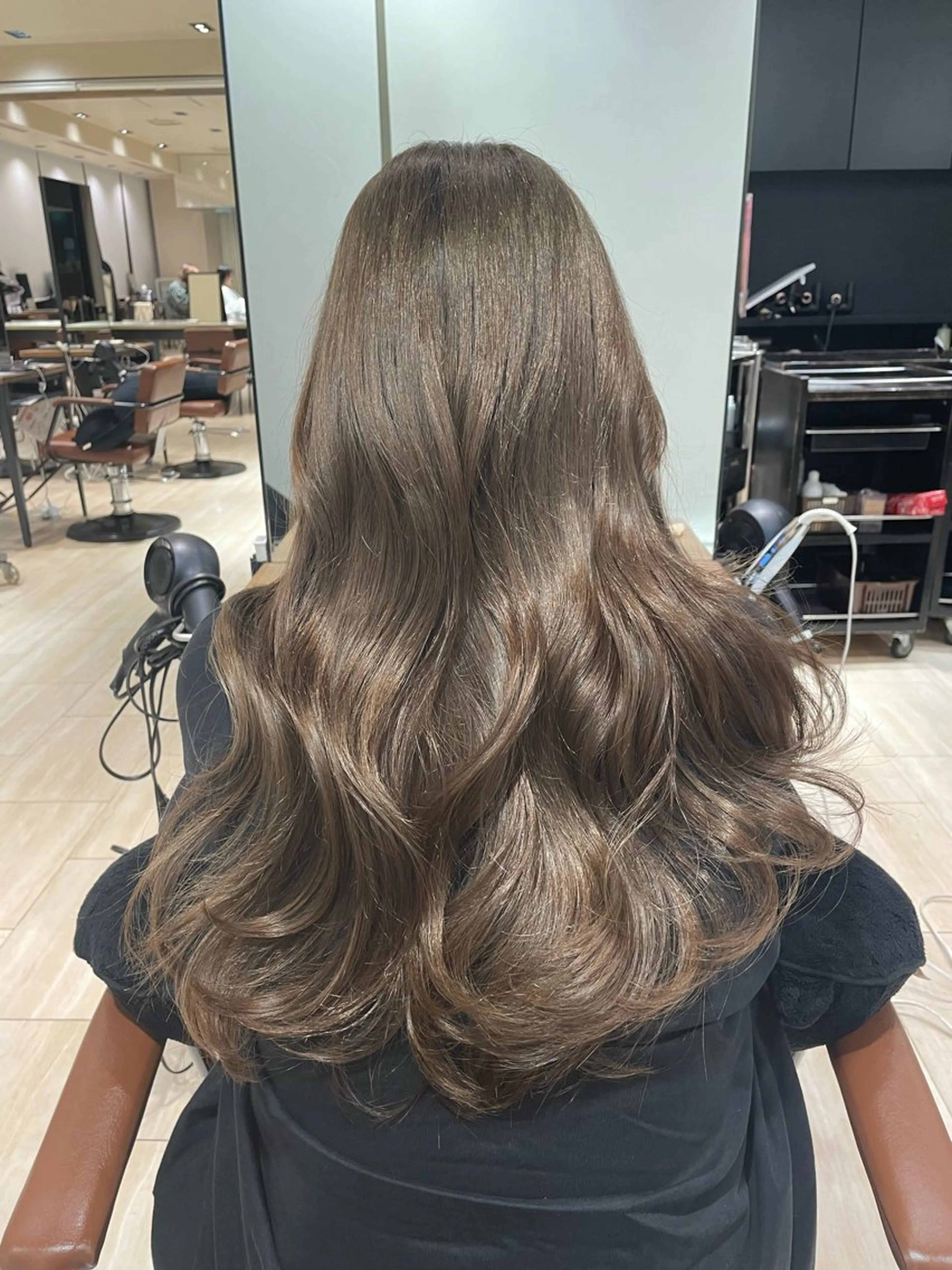 ヘアアレンジ ヘアセット 艶カラー/アレンジ/ はまぐちうみのヘアスタイル