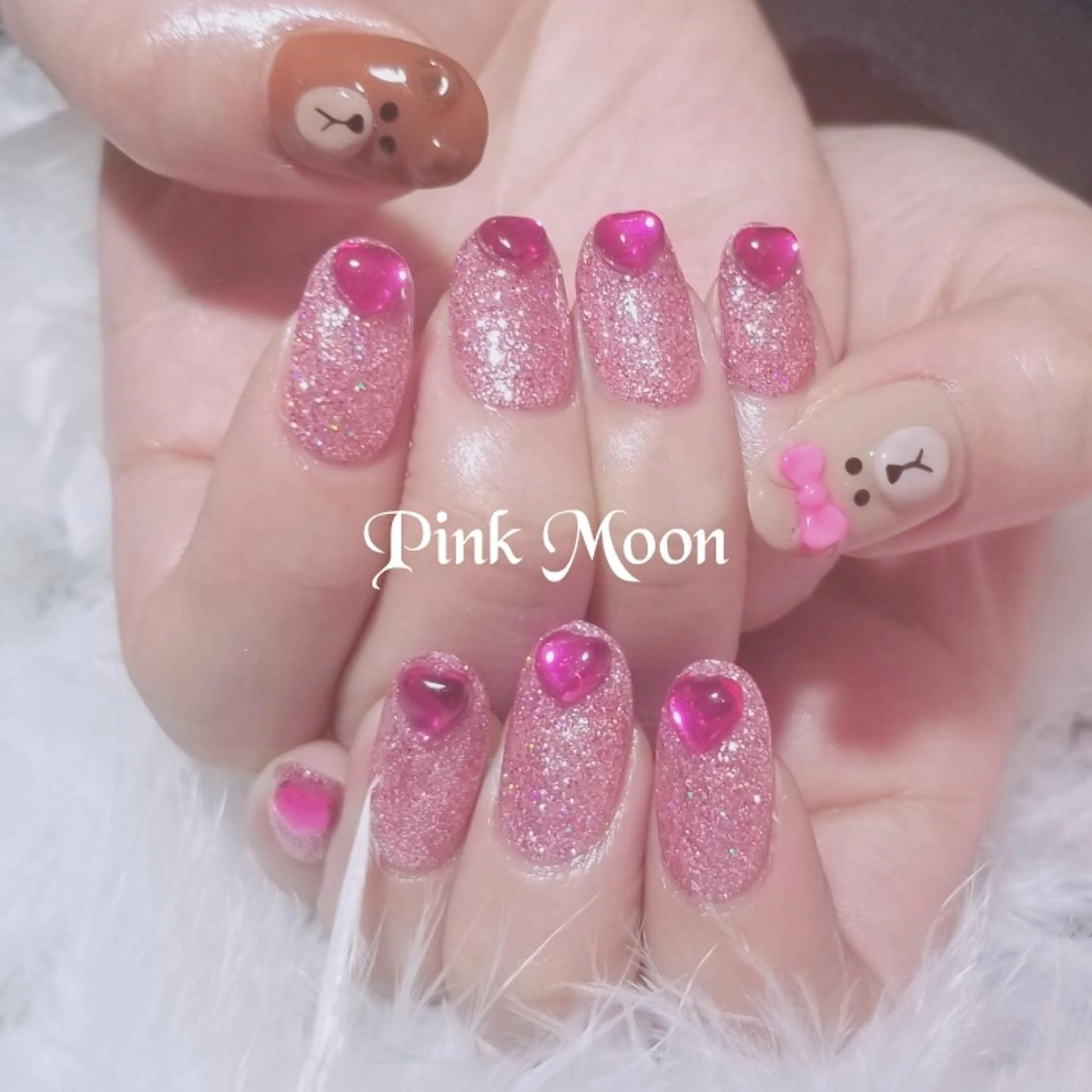 ネイル その他(ネイル) PinkMoon Nozomiのネイルデザイン