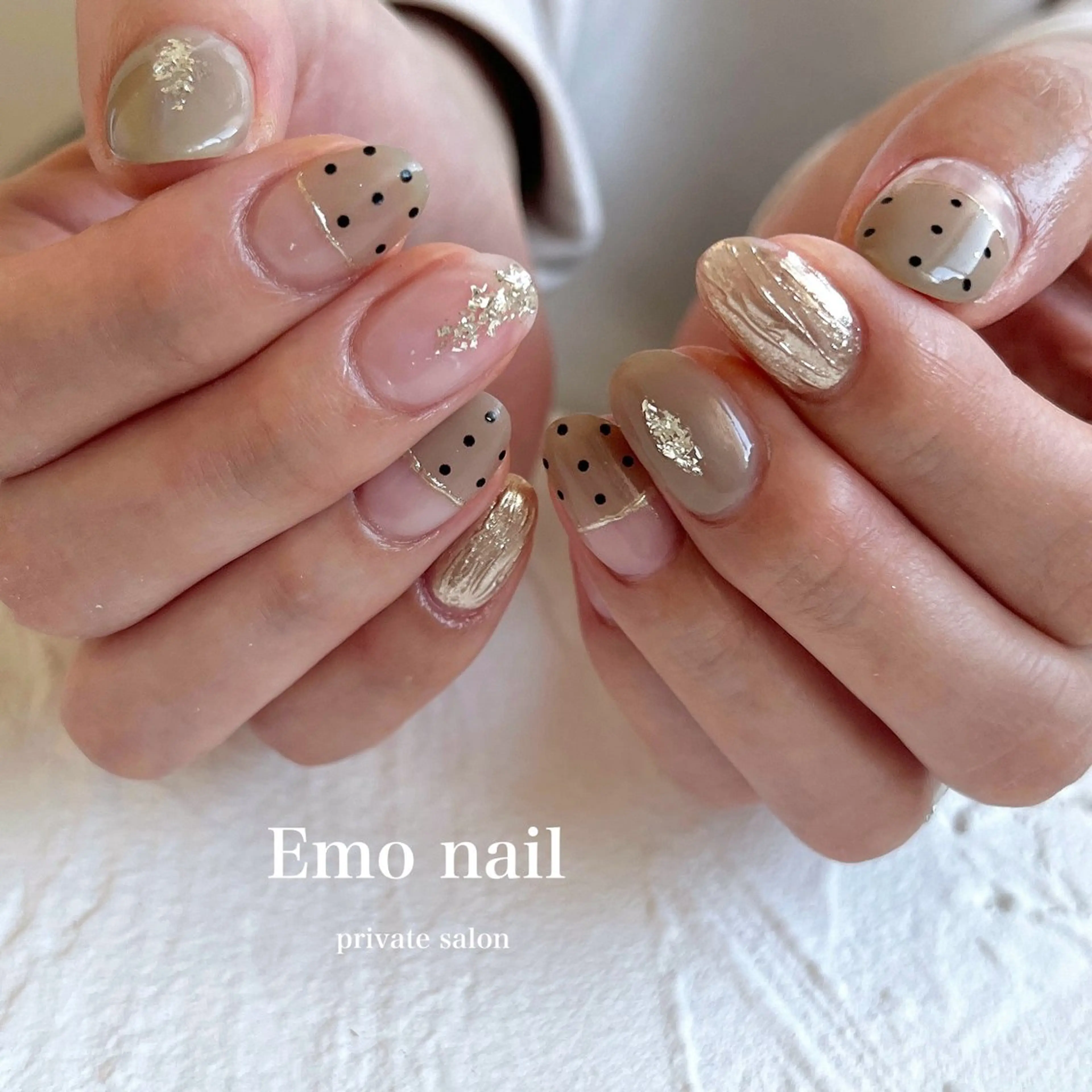 ネイル ハンドネイル 【子連れ可能🧸】 Emo　nailのネイルデザイン