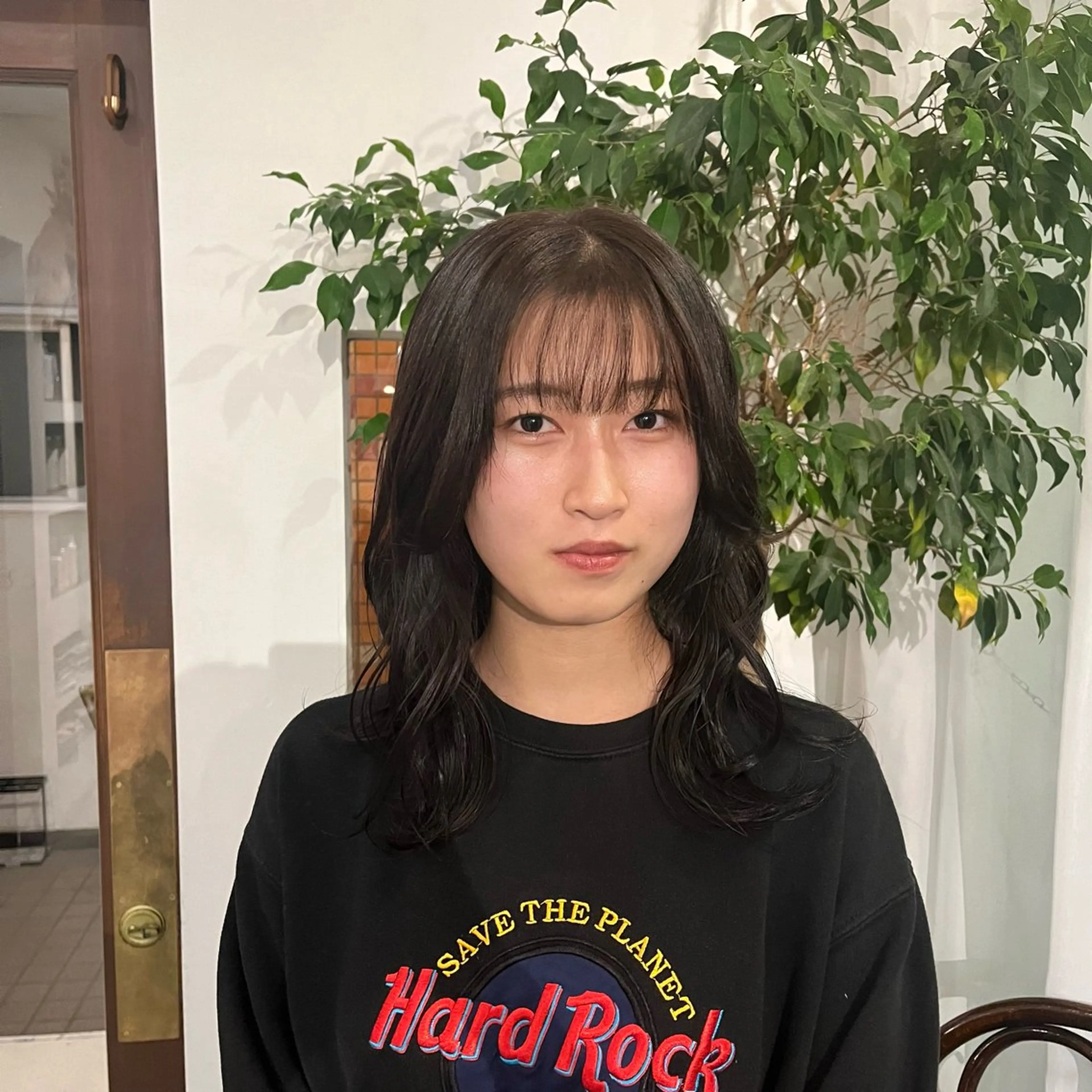 カラー アッシュ 高原 優のヘアスタイル