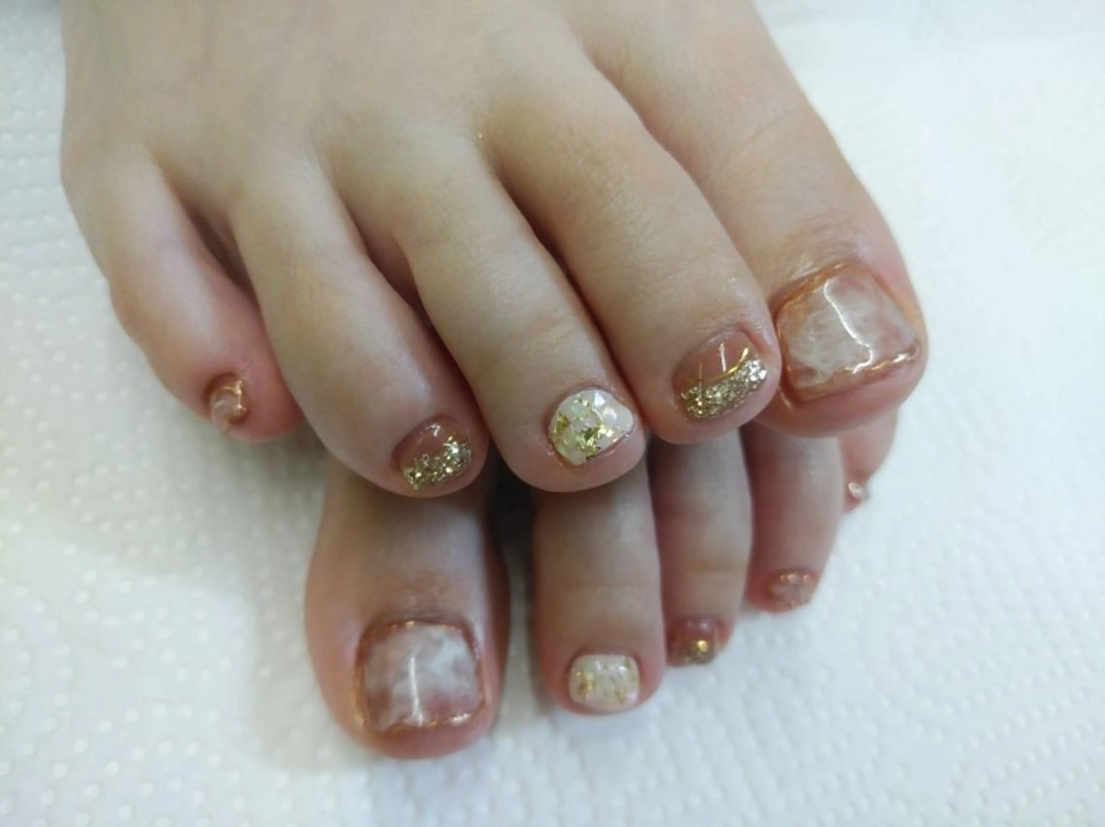 ネイル ブラウン プライベートサロン RosyLily所属・プライベートサロン Rosy Lilyのネイルデザイン