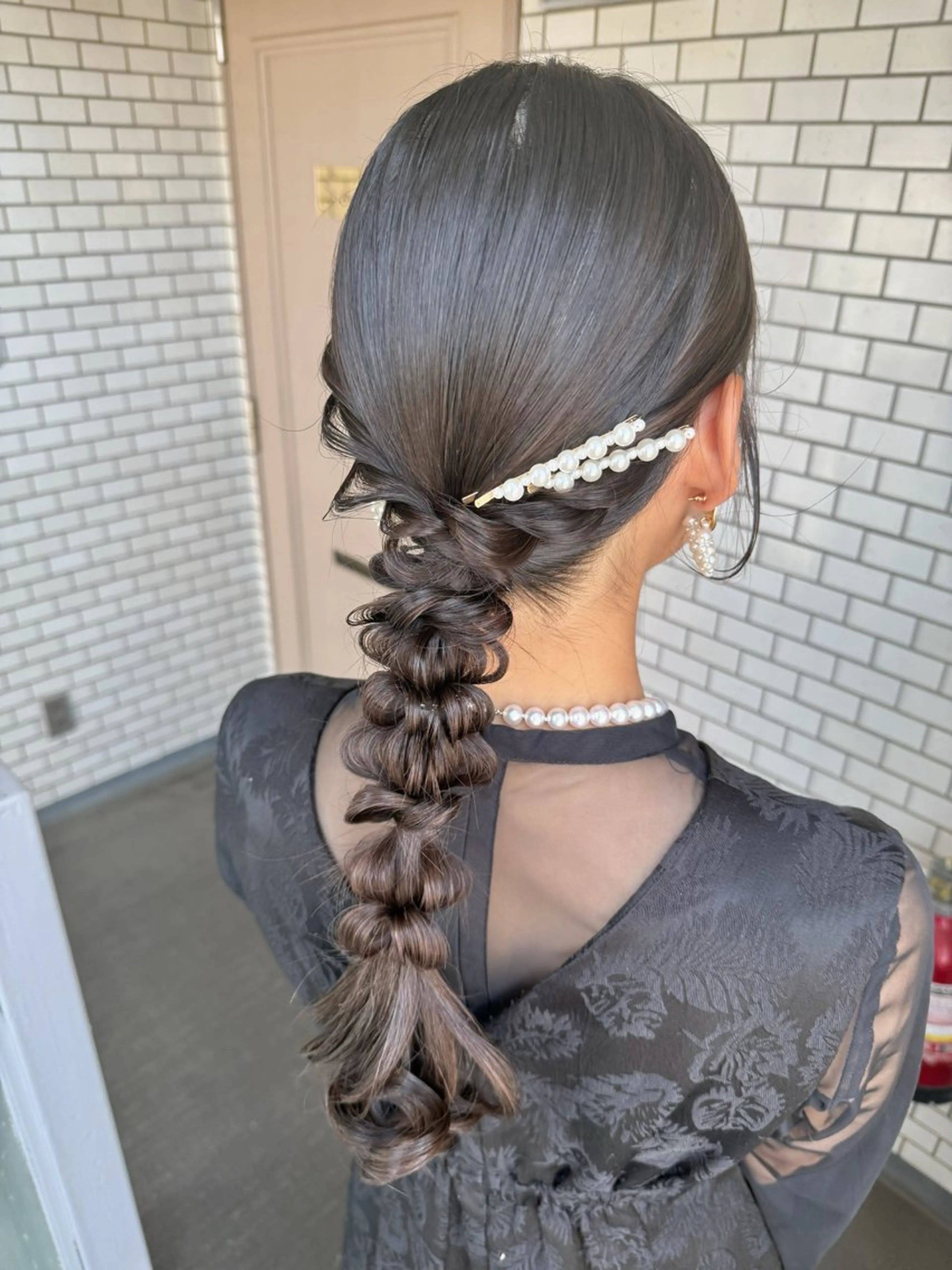 ヘアアレンジ デート ヘアセット 🎀表参道ヘアメイク /nene/韓国🎀のヘアスタイル