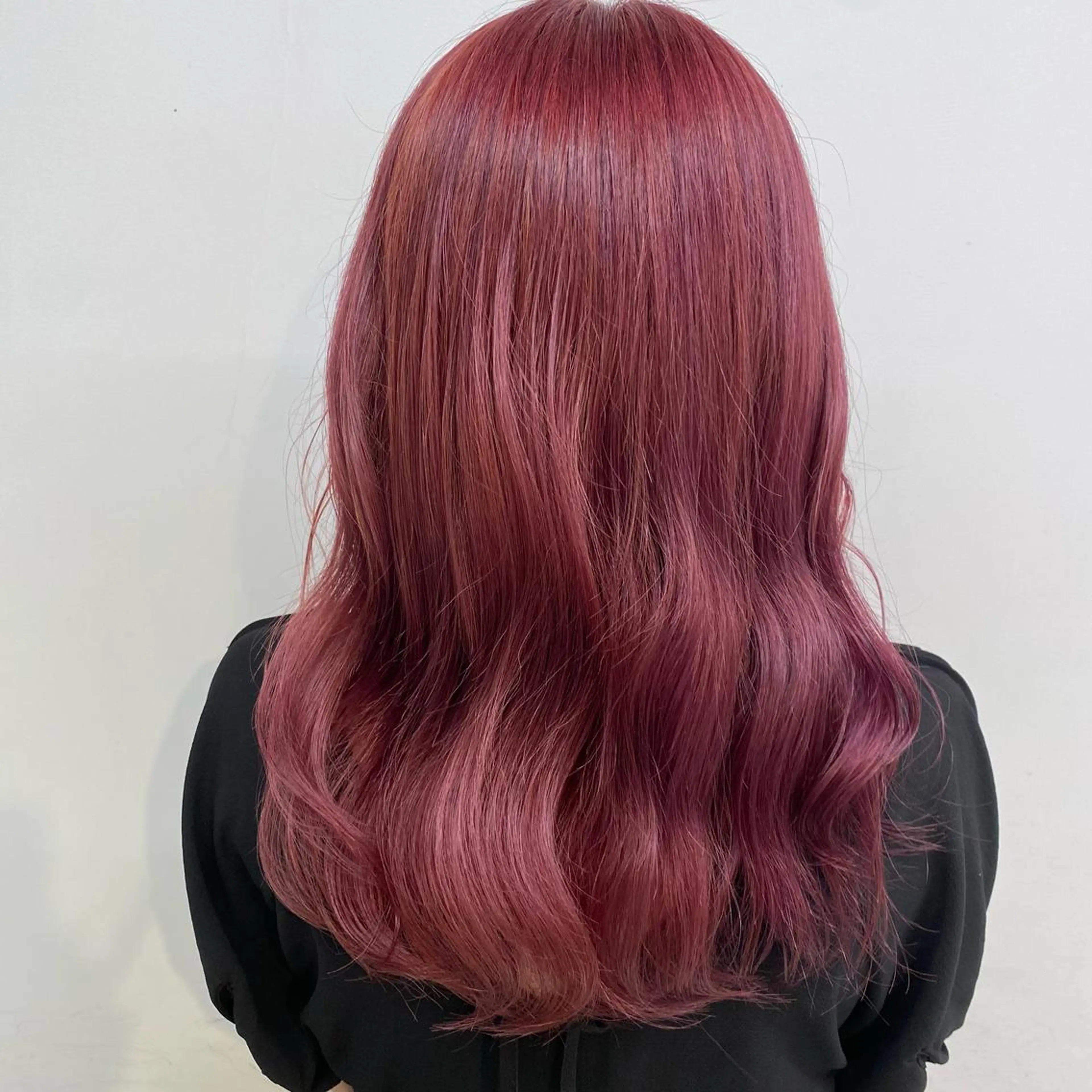 ミディアム パーマ ヘアアレンジ 💕上野美容師☁ ブリーチ💖サワのヘアスタイル