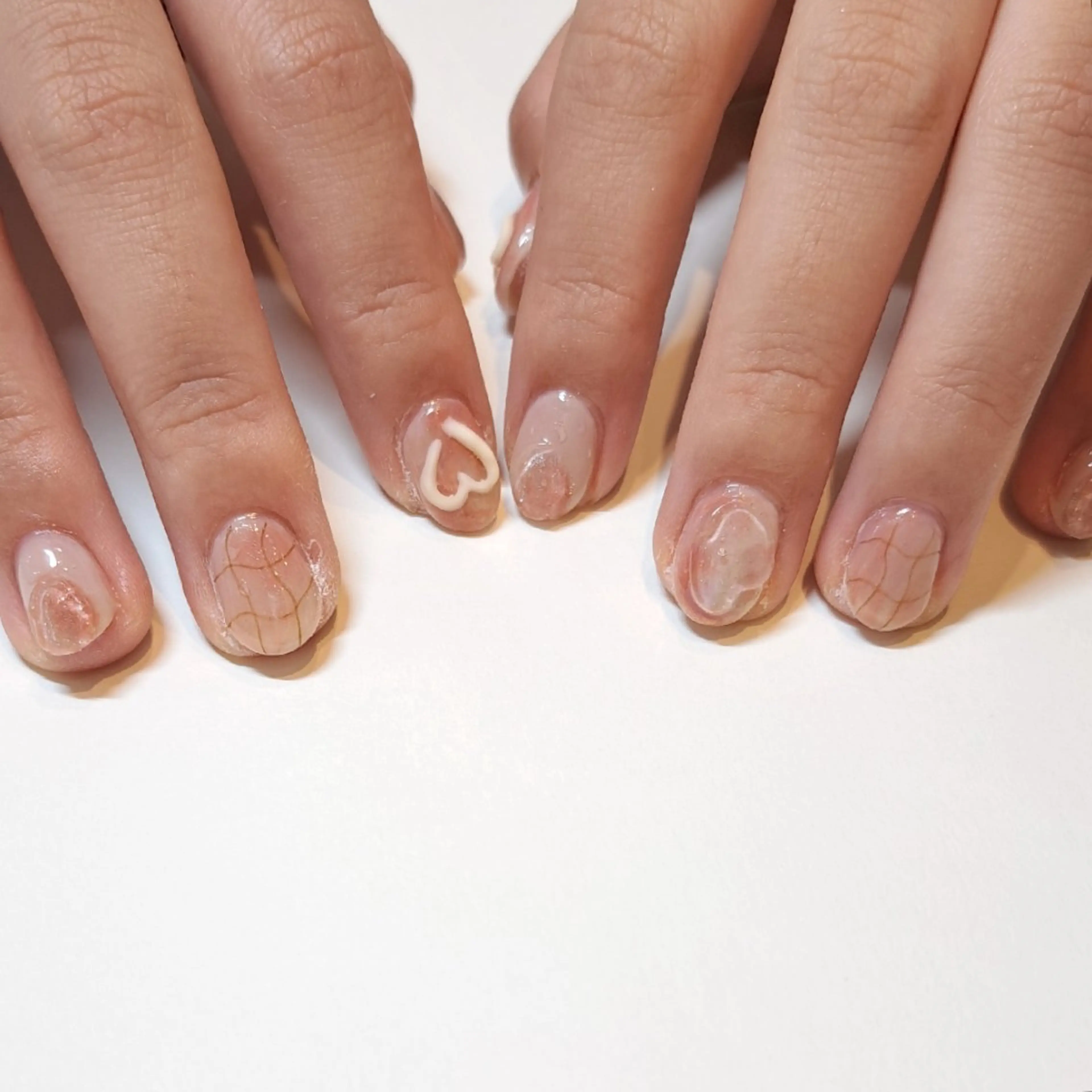 ネイル ニュアンスネイル オフィスネイル シンプルネイル Nail mood /アートし放題のネイルデザイン