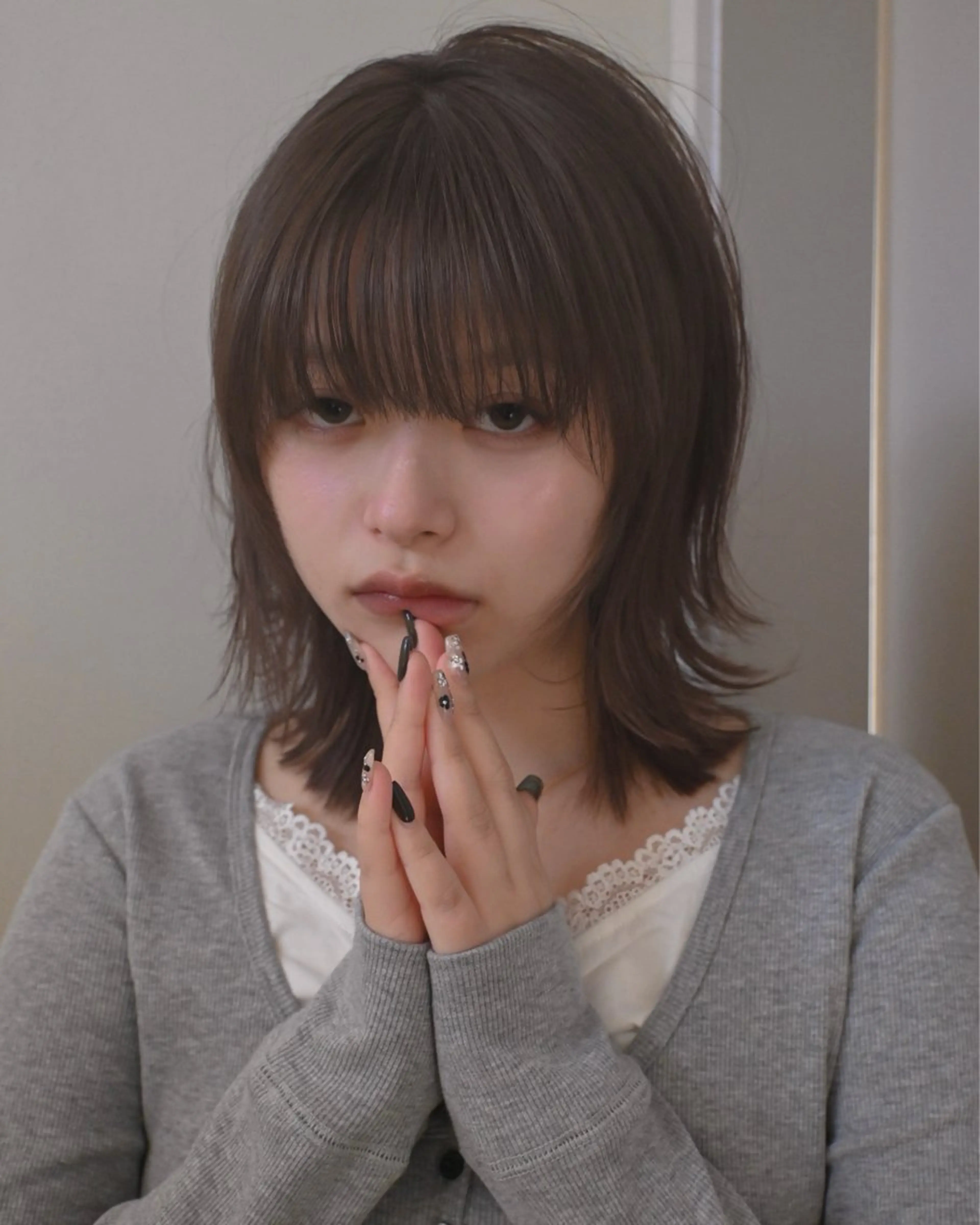 ミディアム カラー カット aya / カットカラーのヘアスタイル