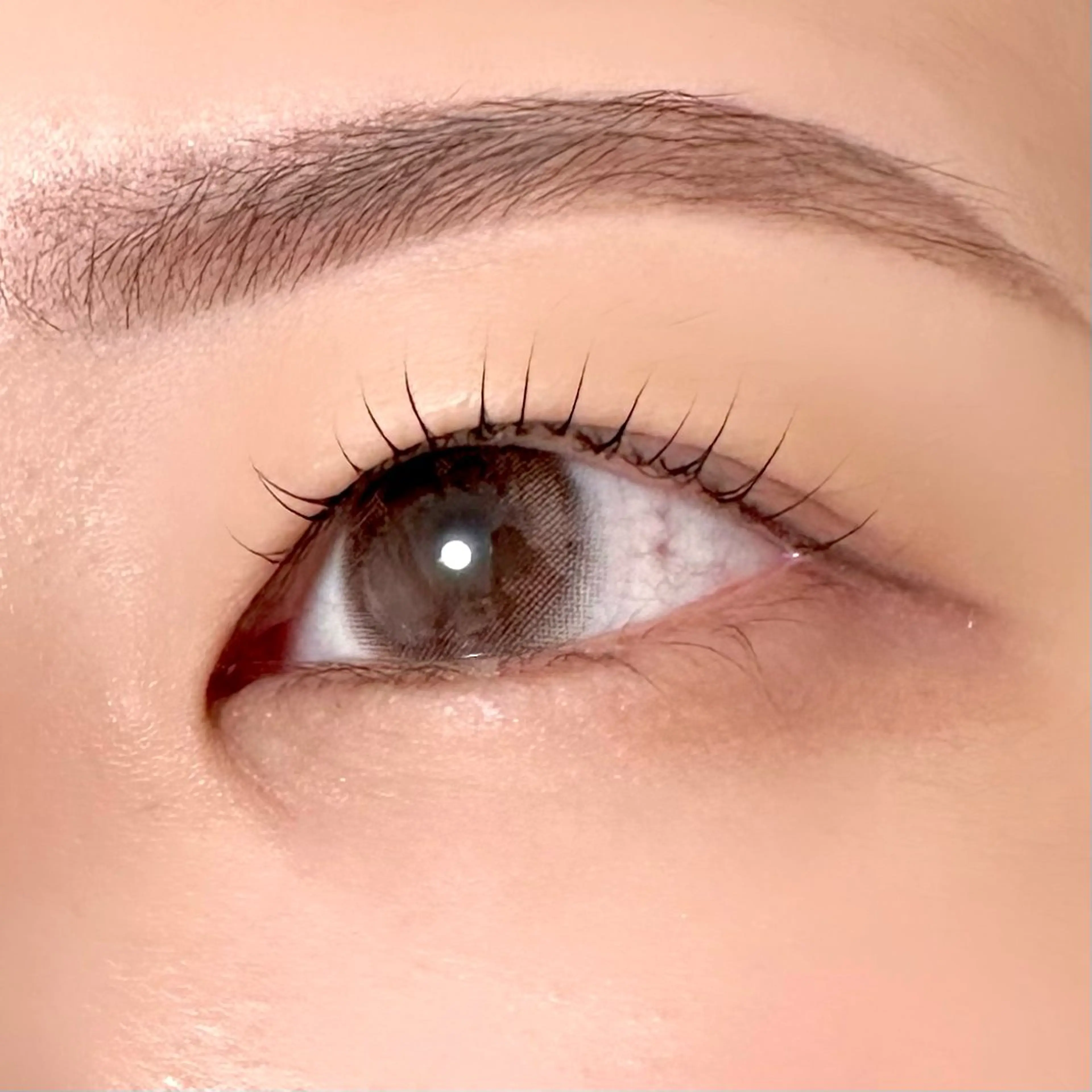 マツエク・マツパ 一重×まつ毛パーマ 渋谷／束感まつげ パーマ／YUKIのマツエク・マツパデザイン