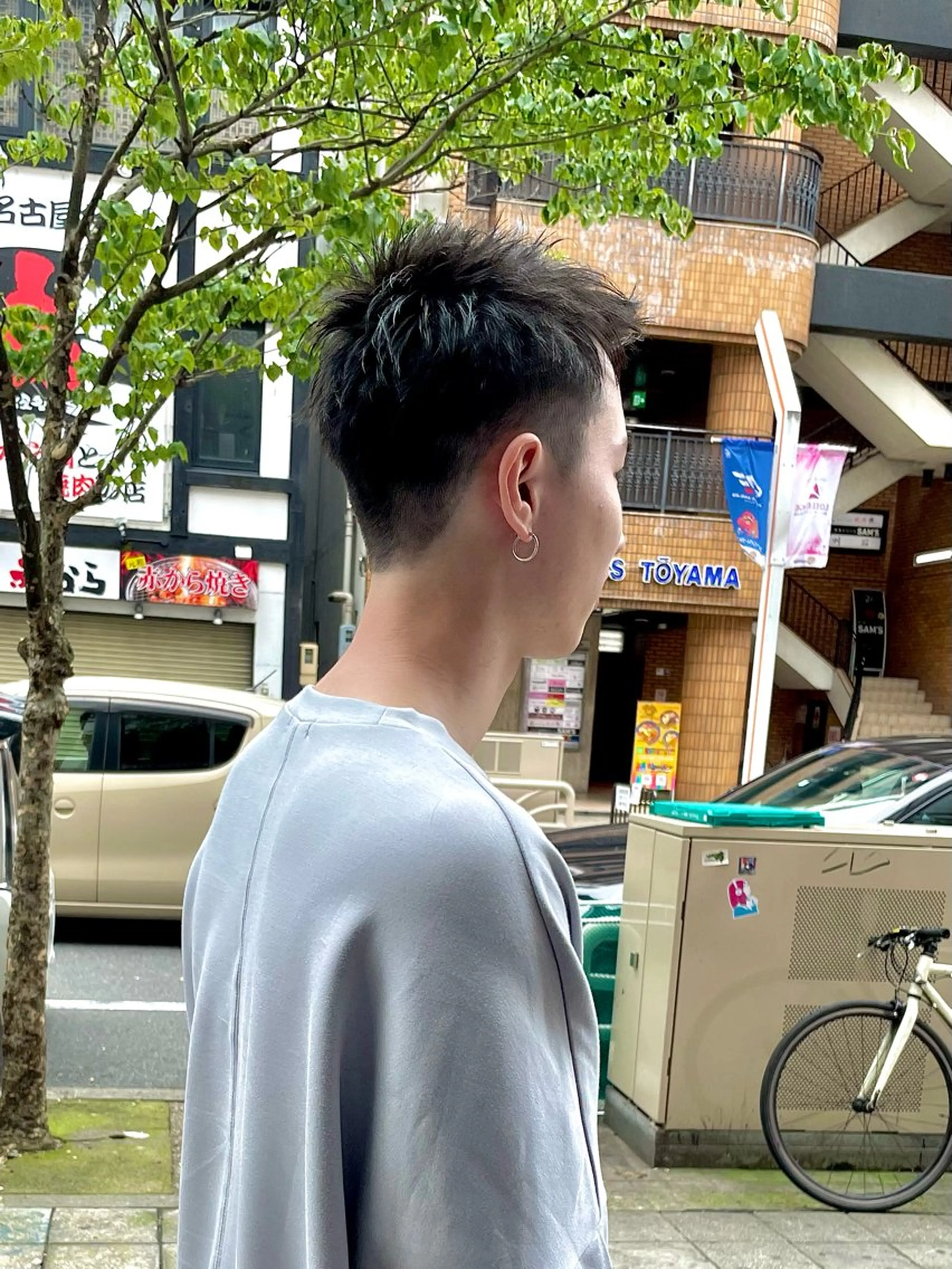 ショート メンズ 髪質改善ストレート KENTOのヘアスタイル
