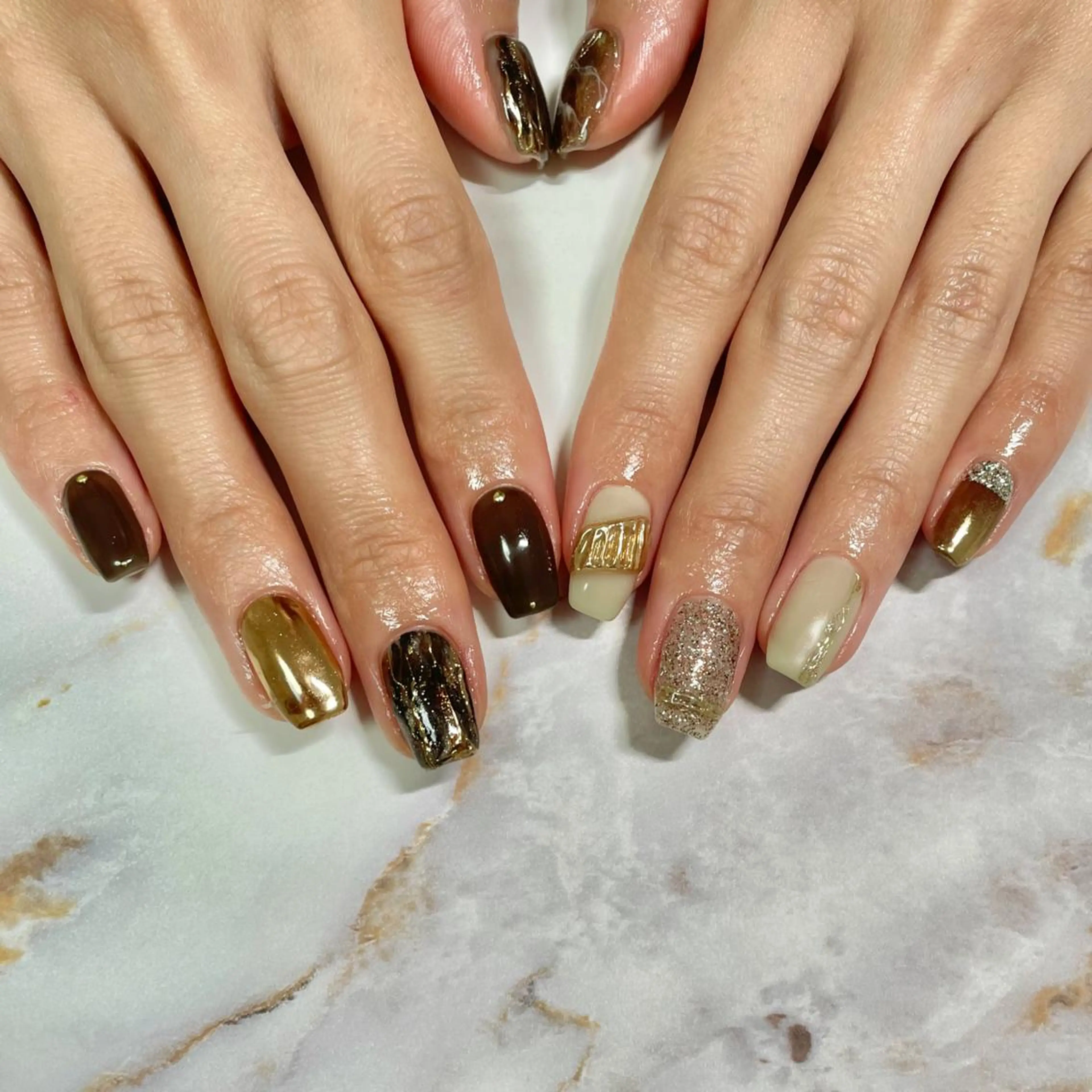 ネイル ハンドネイル ハンドケア m-nail所属・m-nail 🌙minamiのネイルデザイン