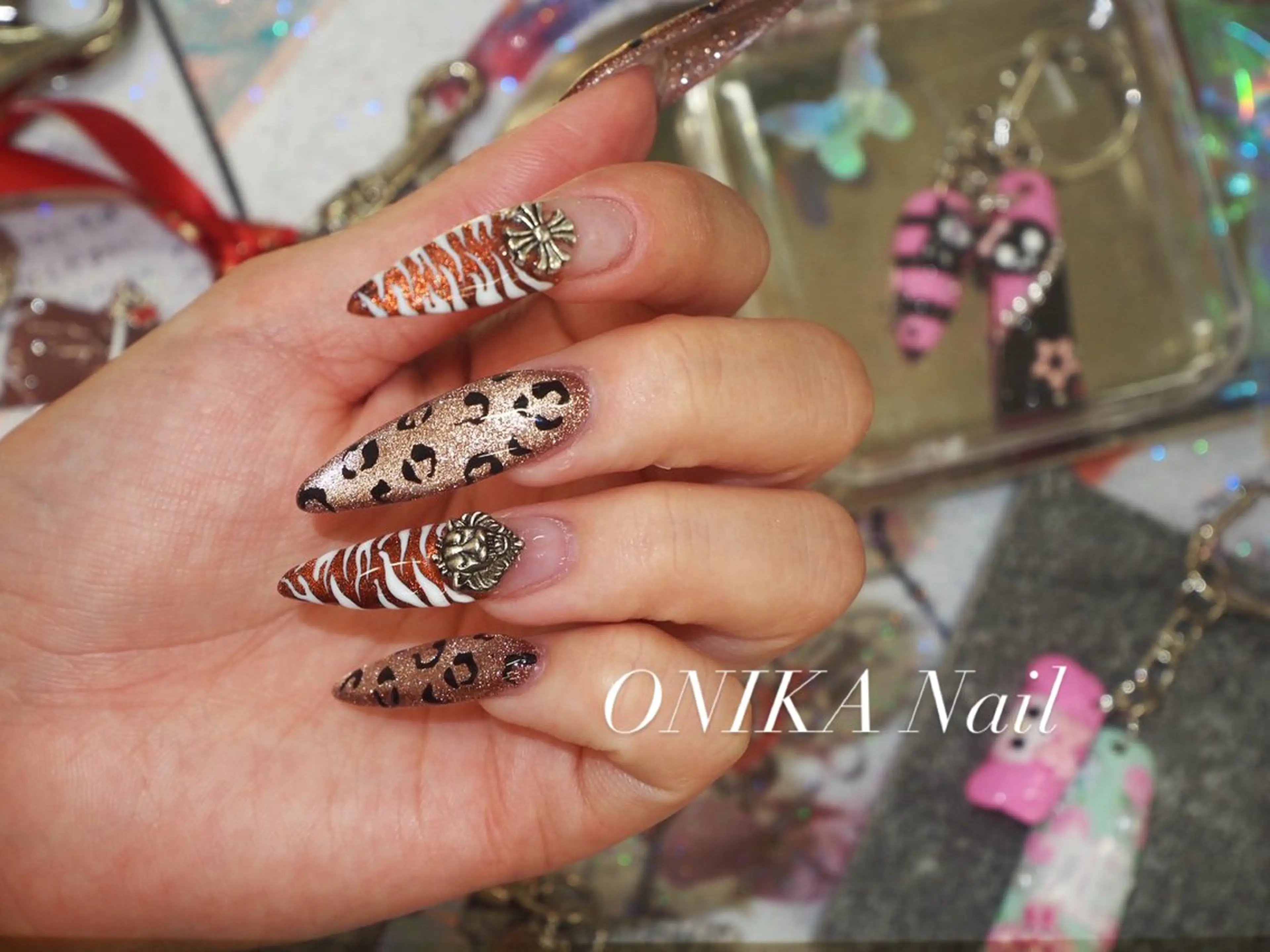 ネイル ハンドネイル ハンドケア ONIKA Nail 青山通り店所属・ONIKA Nail 表参道A4🦋2分のネイルデザイン