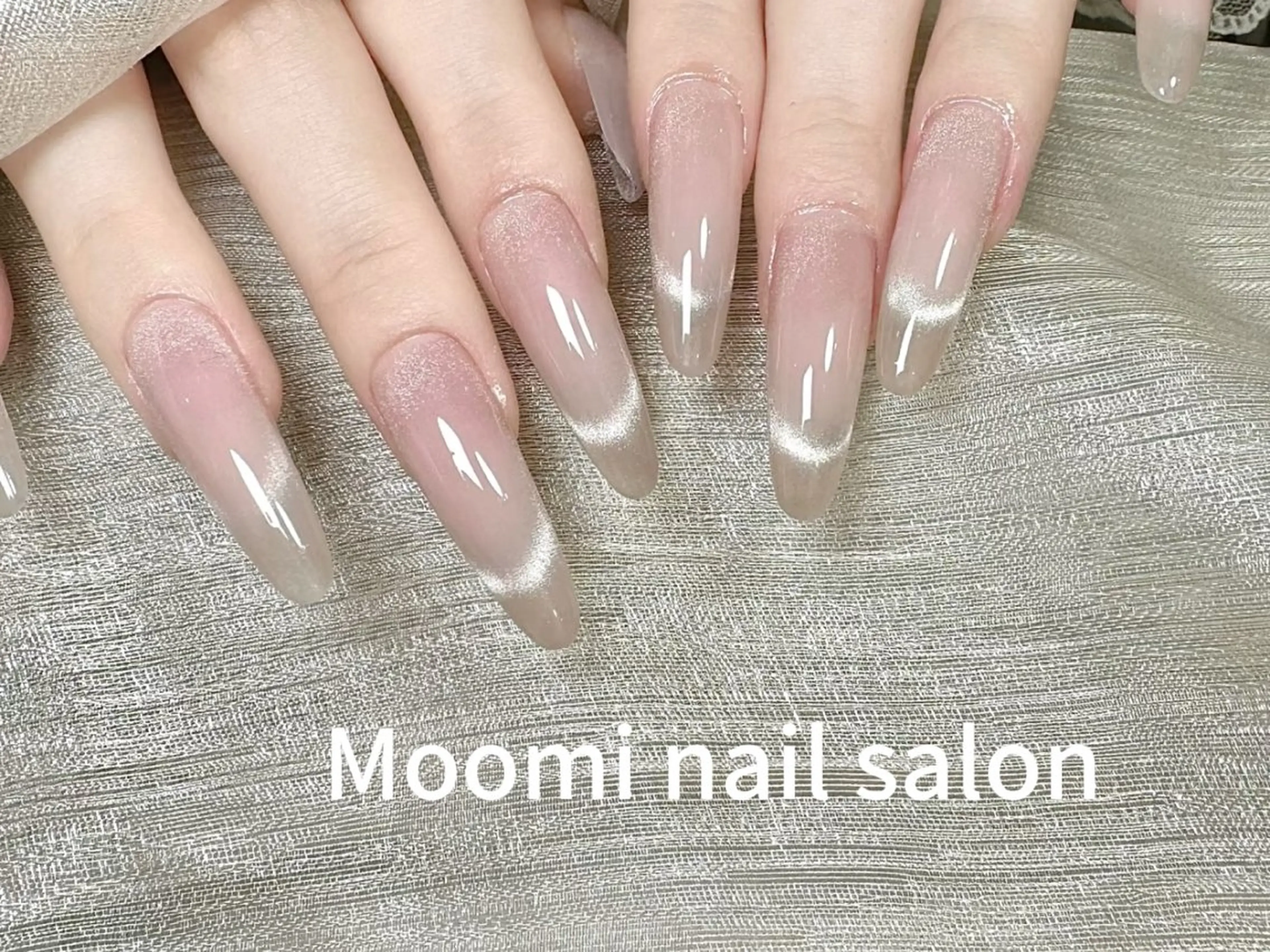 ロング ハンドネイル Moomi あずりのネイルデザイン