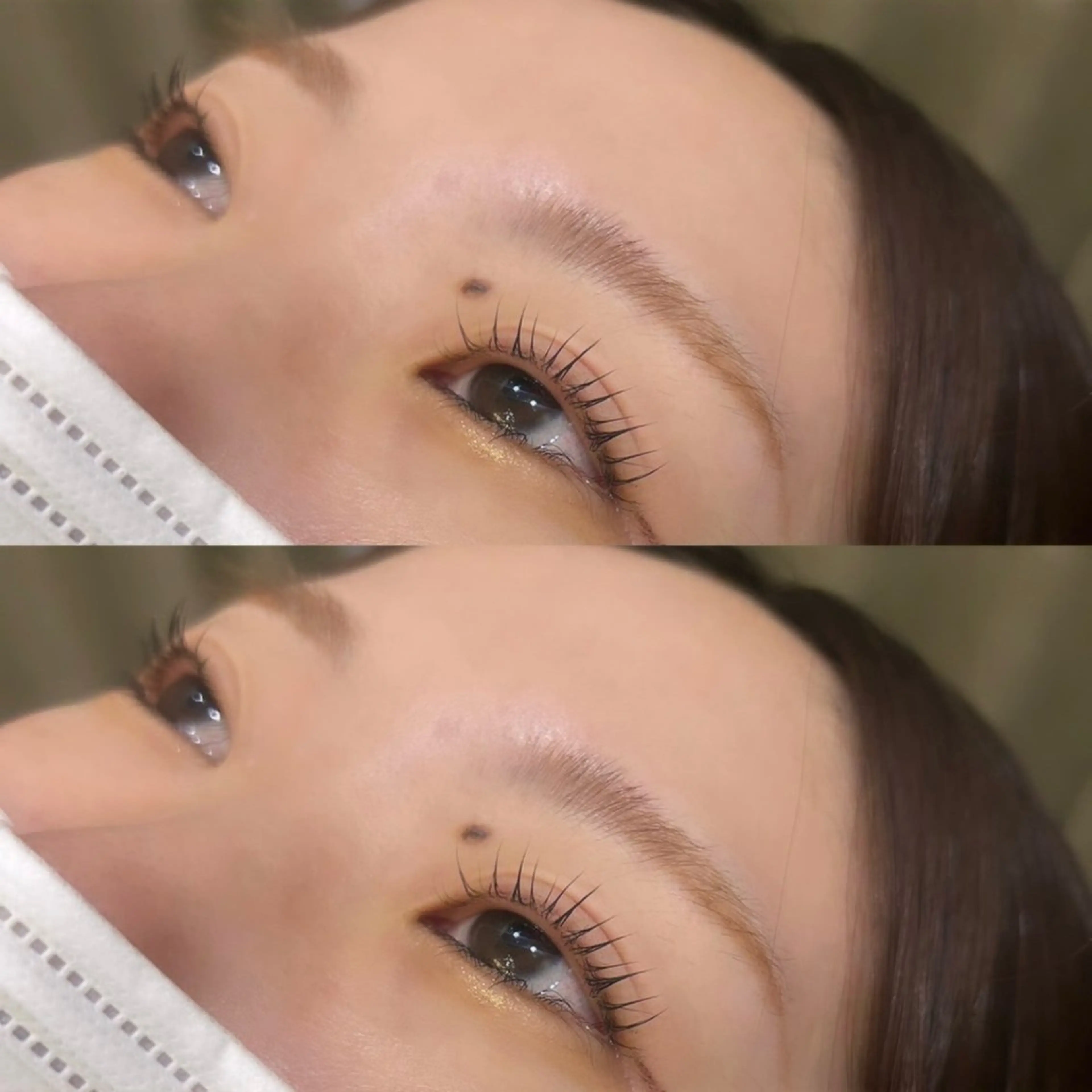 マツエク・マツパ パリジェンヌラッシュリフト 艶ハイトーン/ 輝保🤍✨のヘアスタイル