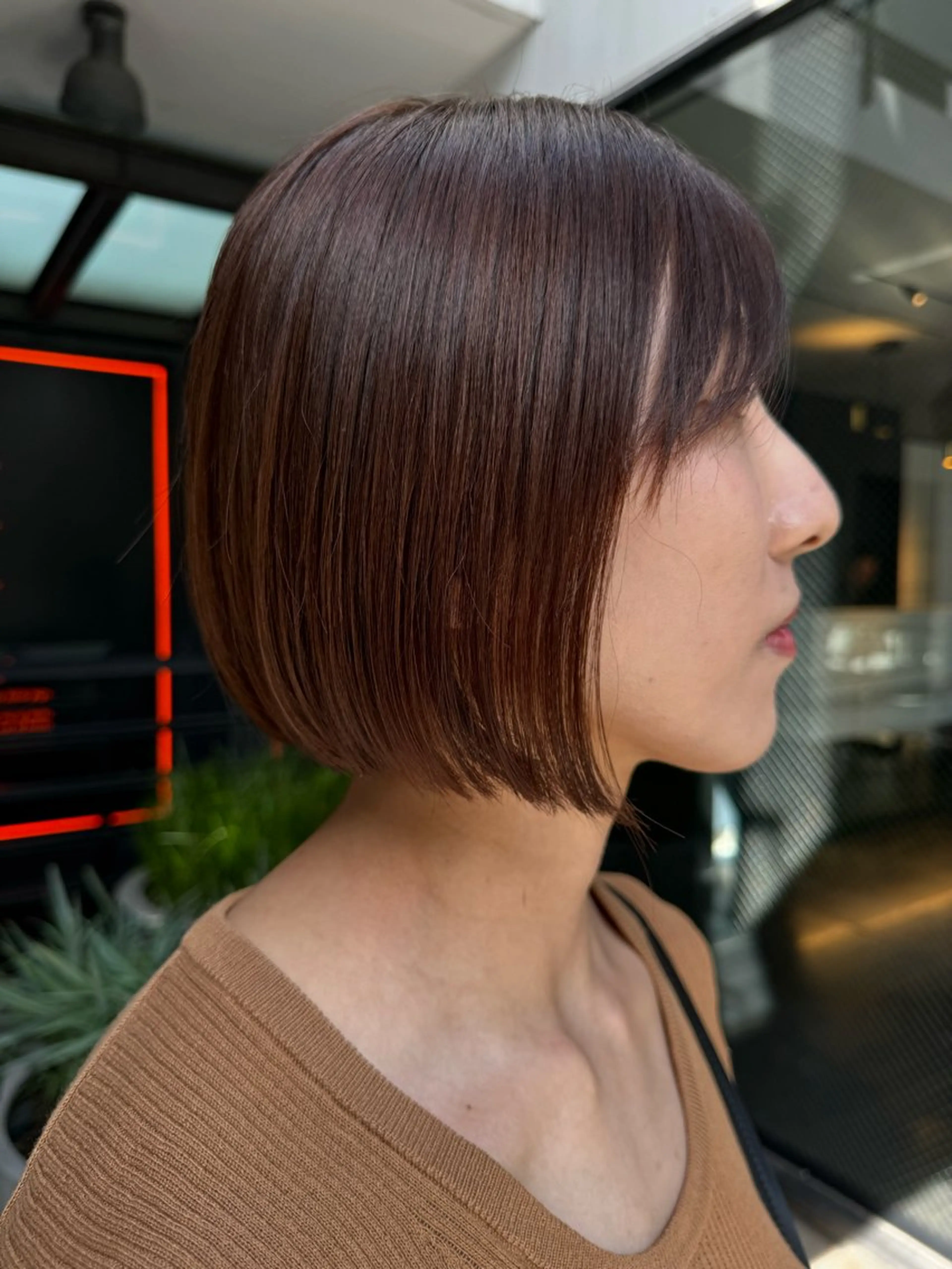 ショート ボブ 髪質改善 トリートメント Luxe表参道 髪質改善　奈良のヘアスタイル