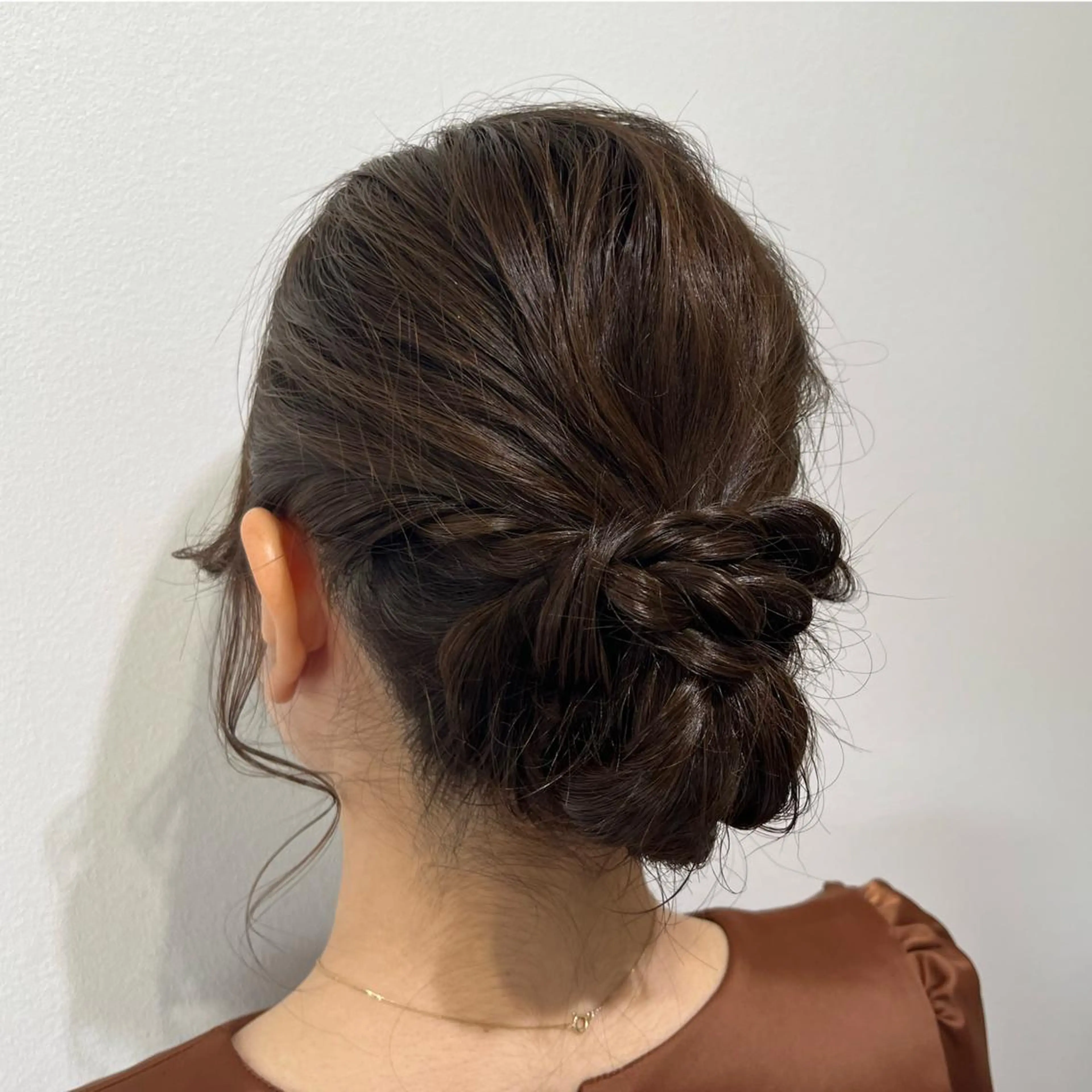 セミロング ヘアアレンジ ヘアセット YUI /Lovisのヘアスタイル