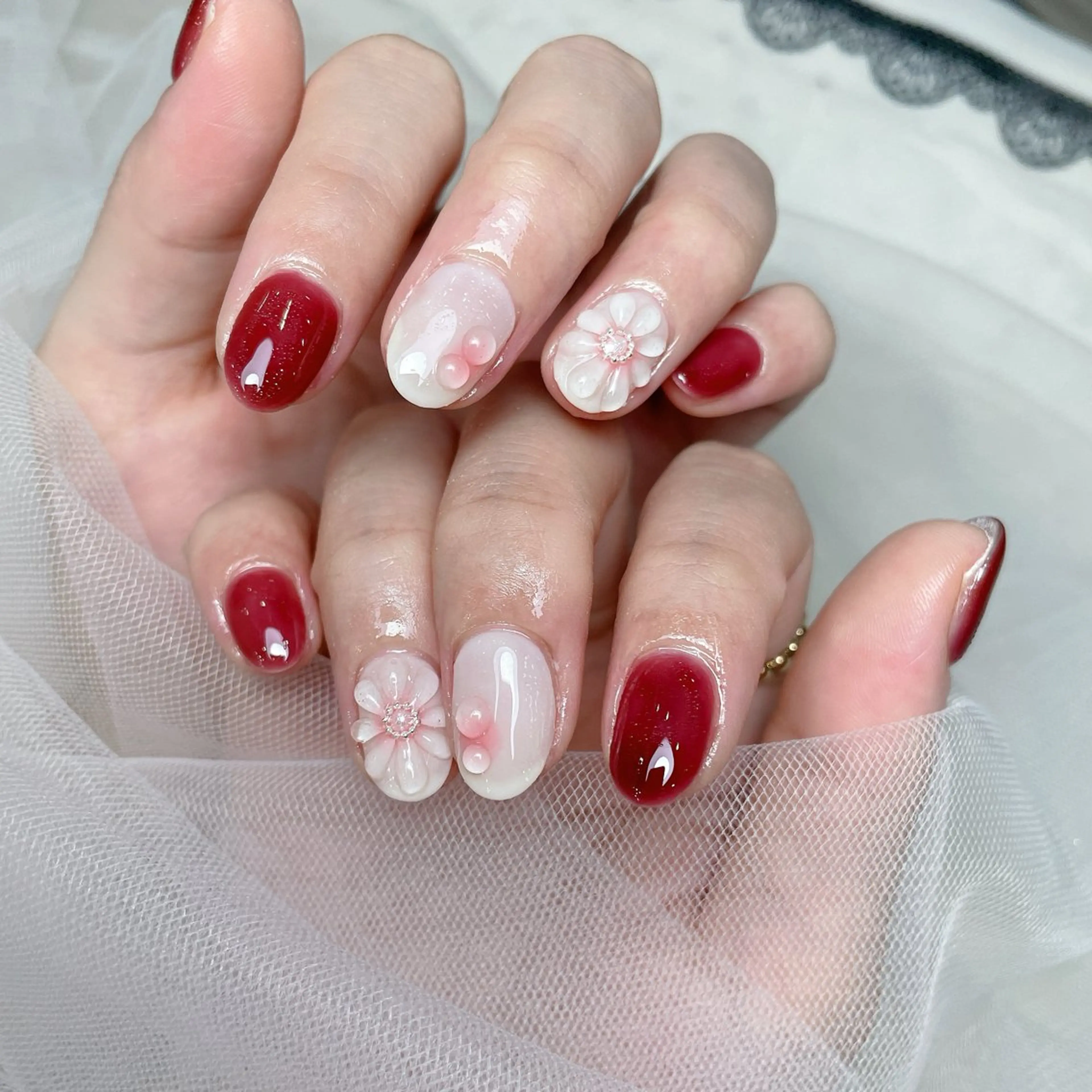 定額コース【3d花コース】色変更可能です🩷の写真