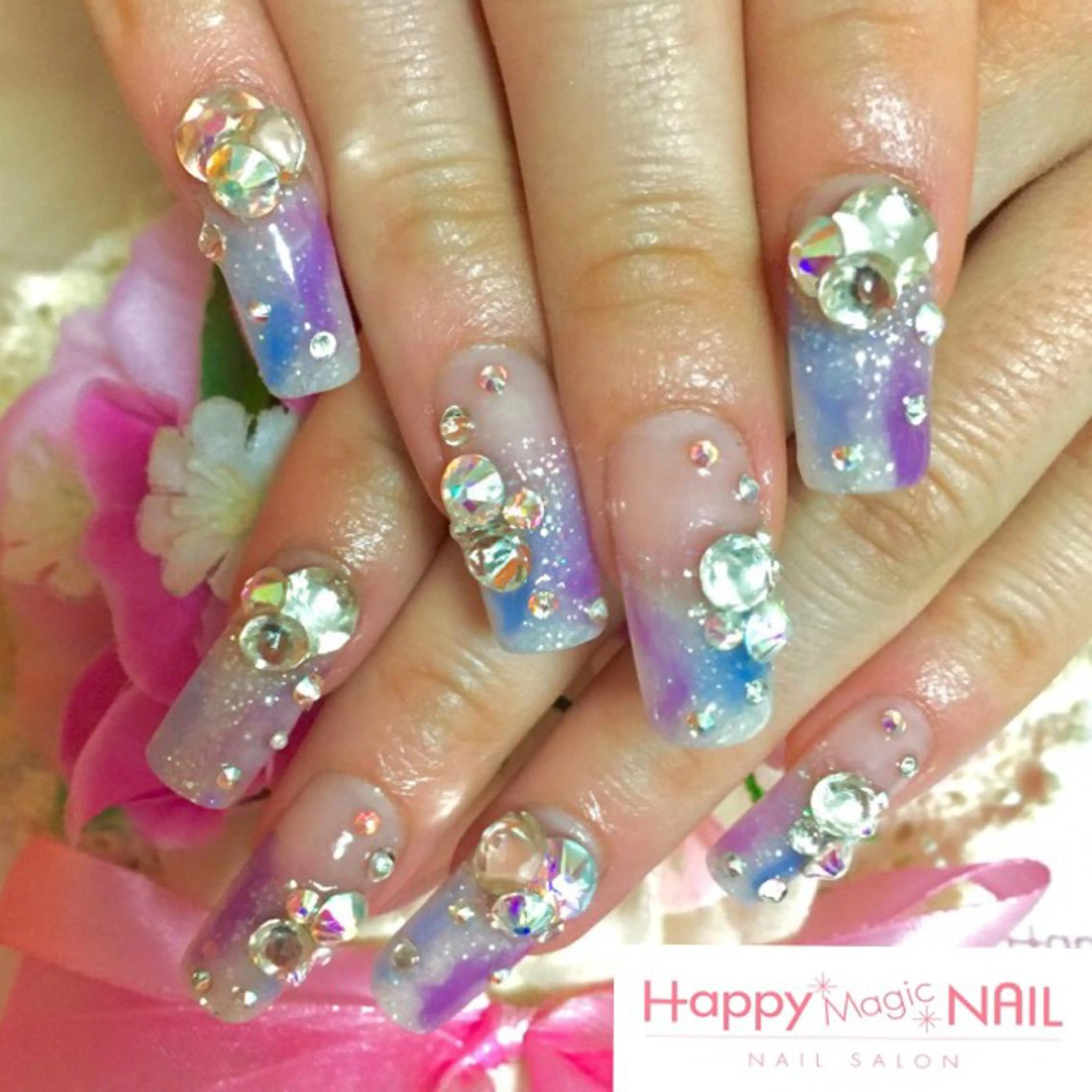 ネイル スカルプネイル HappyMagic NAILのネイルデザイン