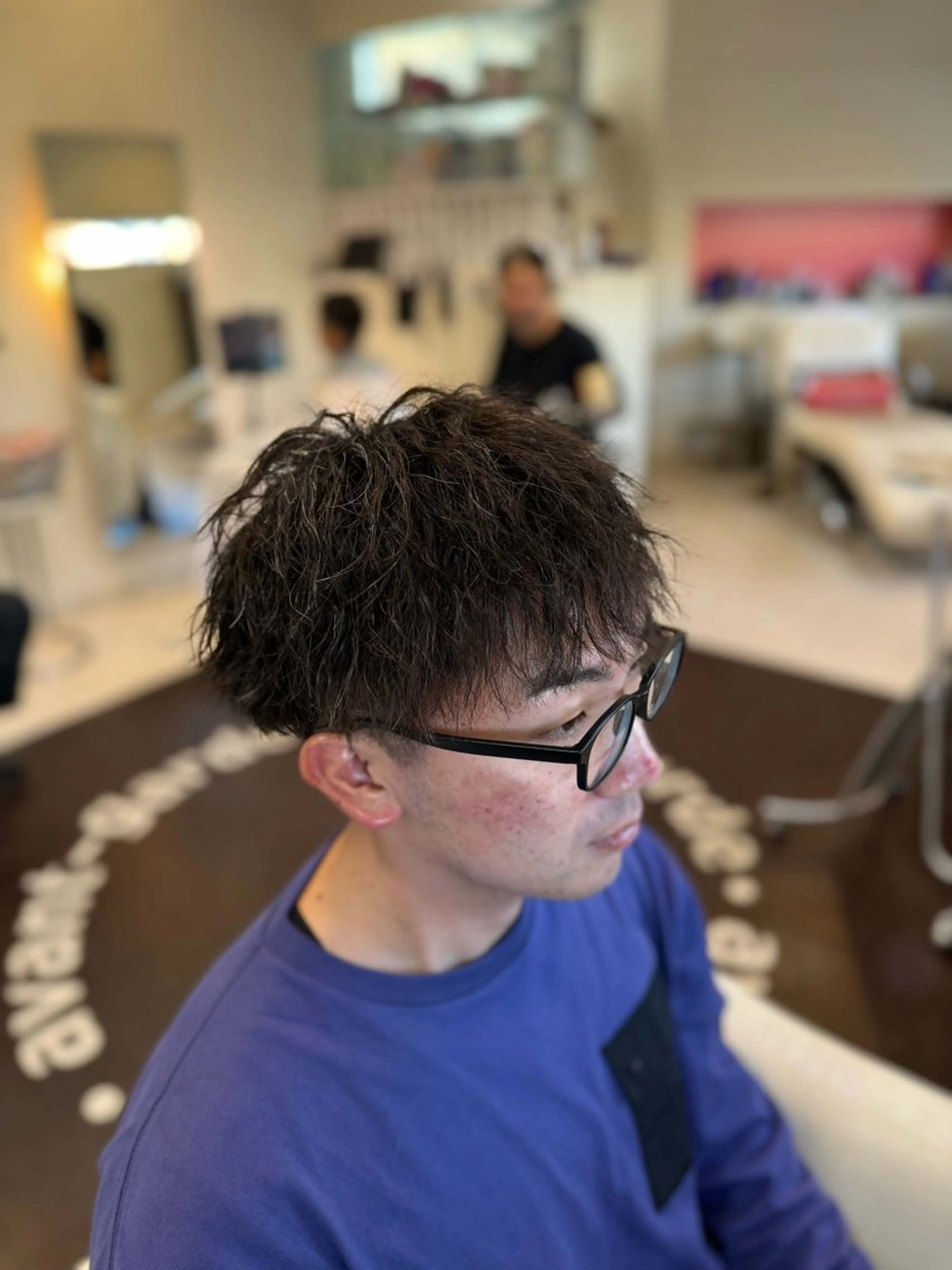 パーマ メンズ メンズパーマ ツイストスパイラルパーマ スパイラルパーマ カット パーマ トリートメント 長屋 裕也のヘアスタイル