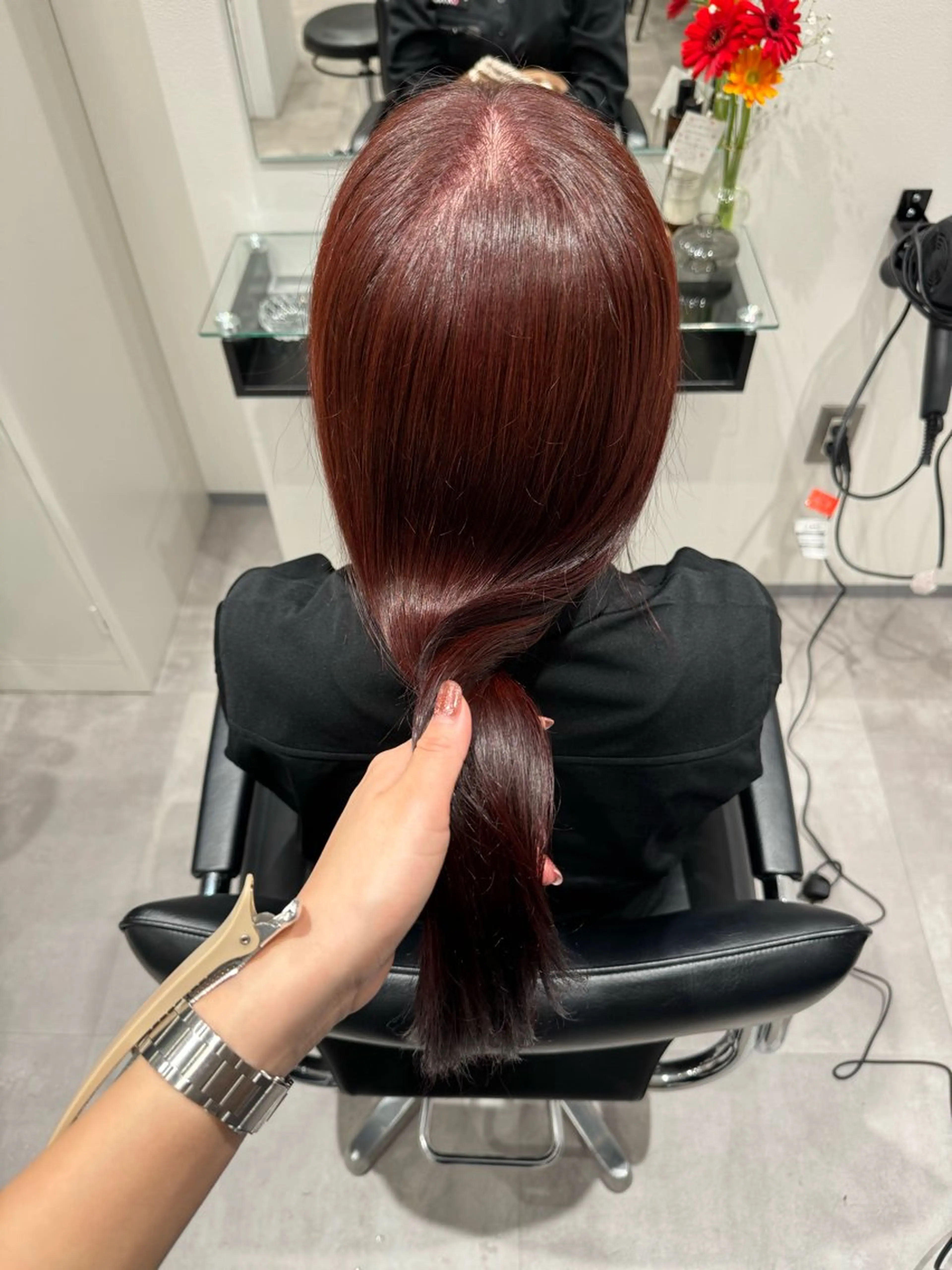 〔〔暖色カラーが好きな方、したい方へオススメ🎀🩷〕〕の写真