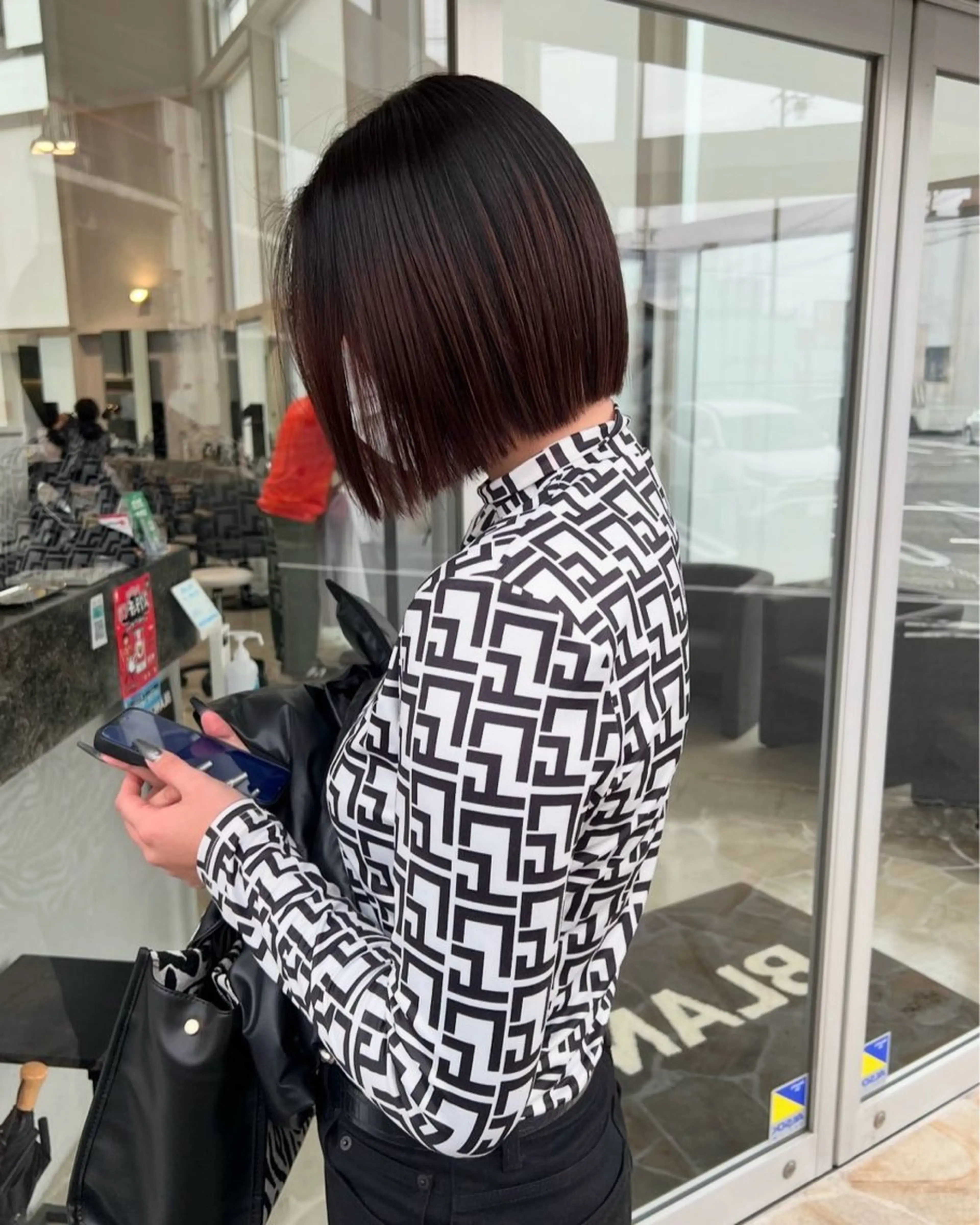 ショート カラー BLANCO tre's メモリアル所属・カラーモデル募集中／  ︎︎どまつひなのヘアスタイル