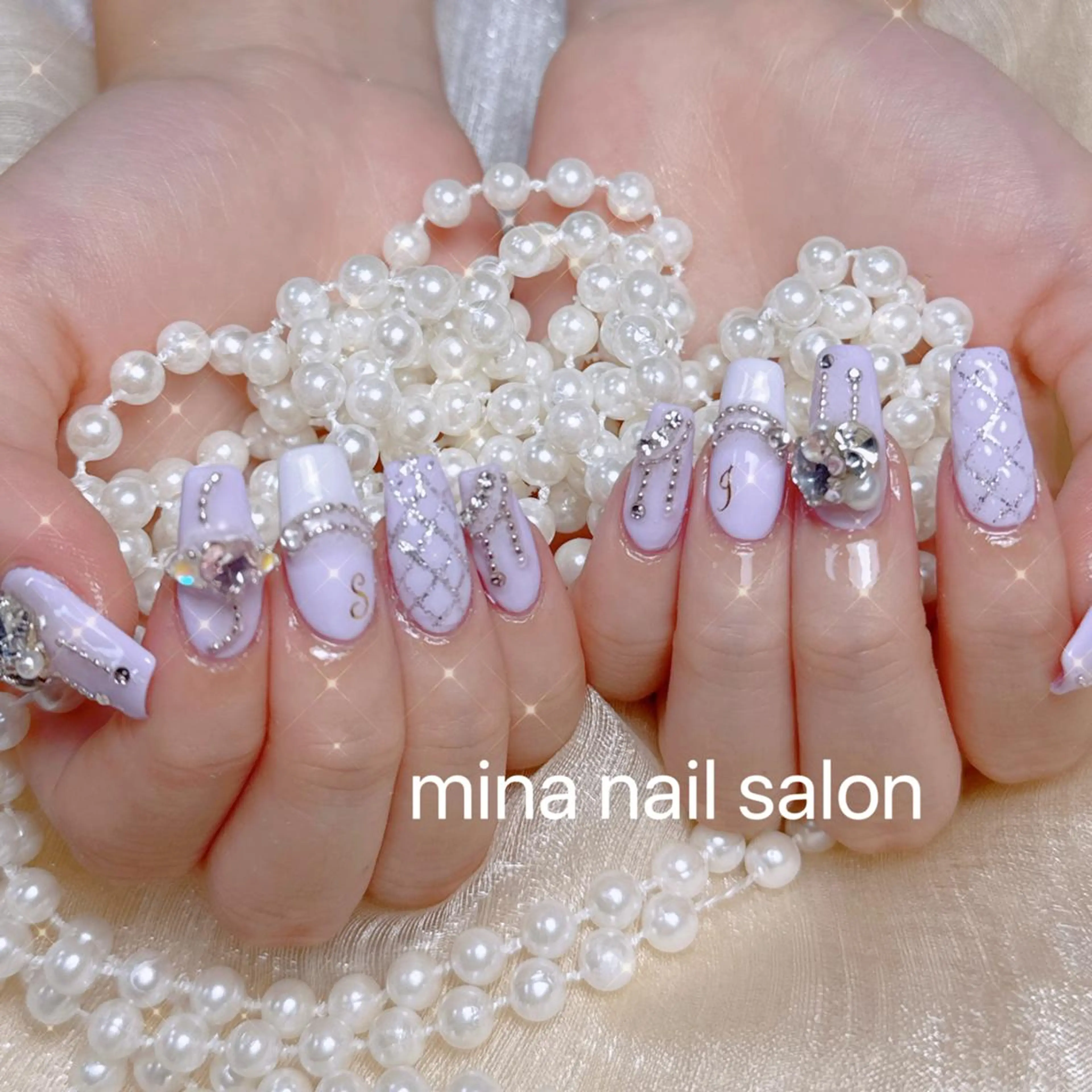 ネイル Mina🧸 韓国風ネイル🎀のネイルデザイン