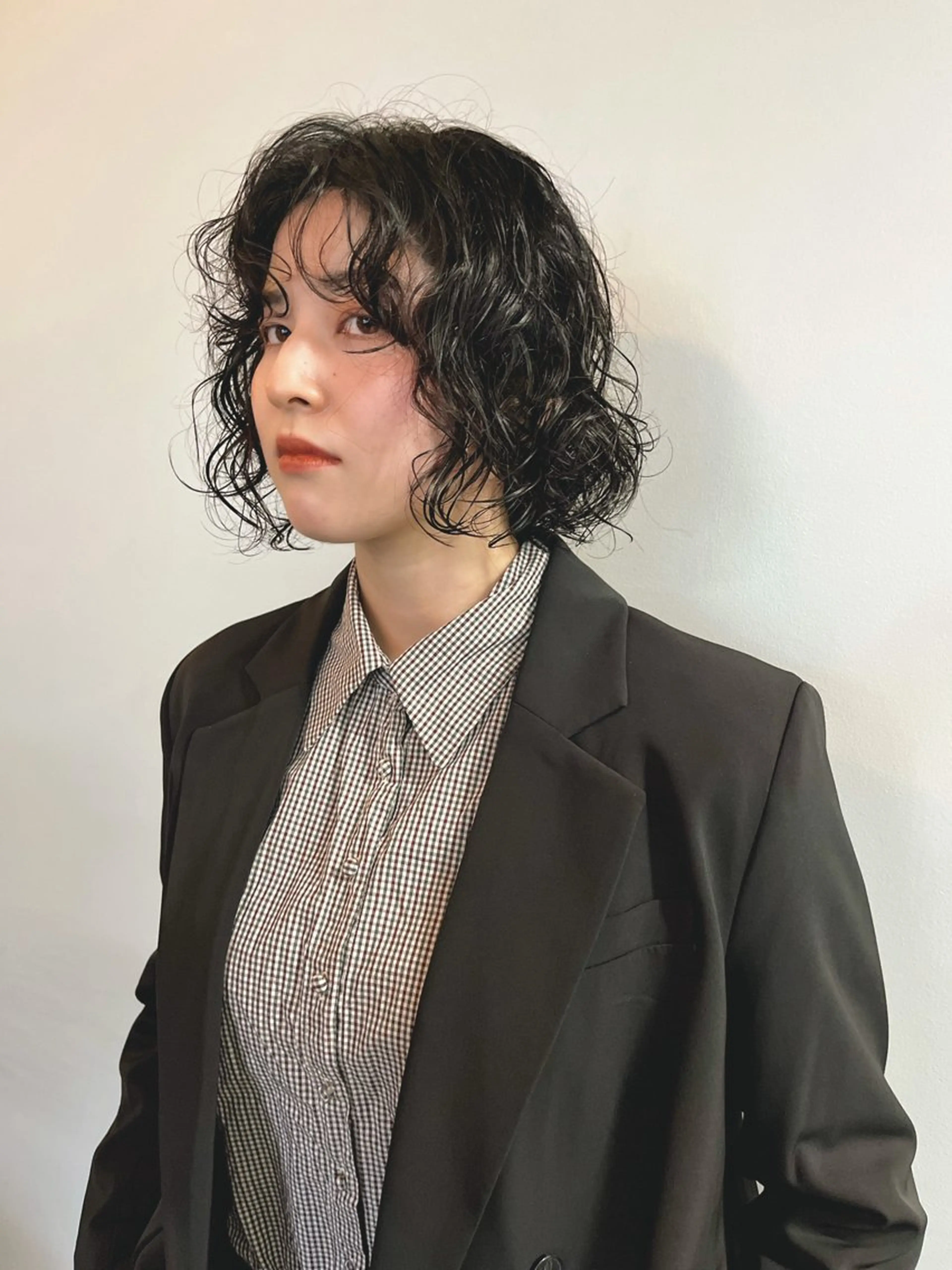 ショート パーマ カット パーマ ボブの支持率NO.1 美容室難民の方は是非のヘアスタイル