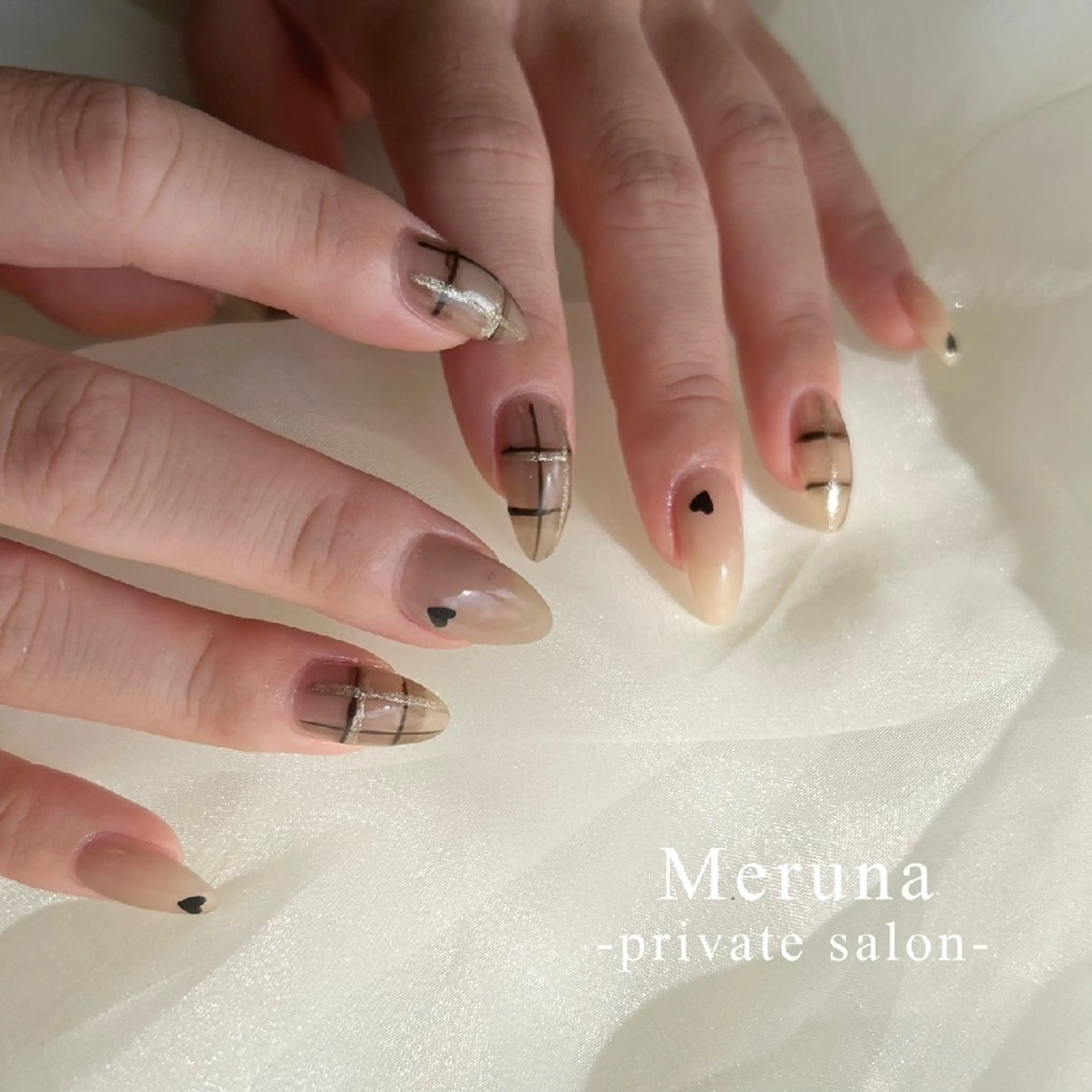 ネイル ハンドネイル Meruna .ﾒﾙｰﾅ.のネイルデザイン