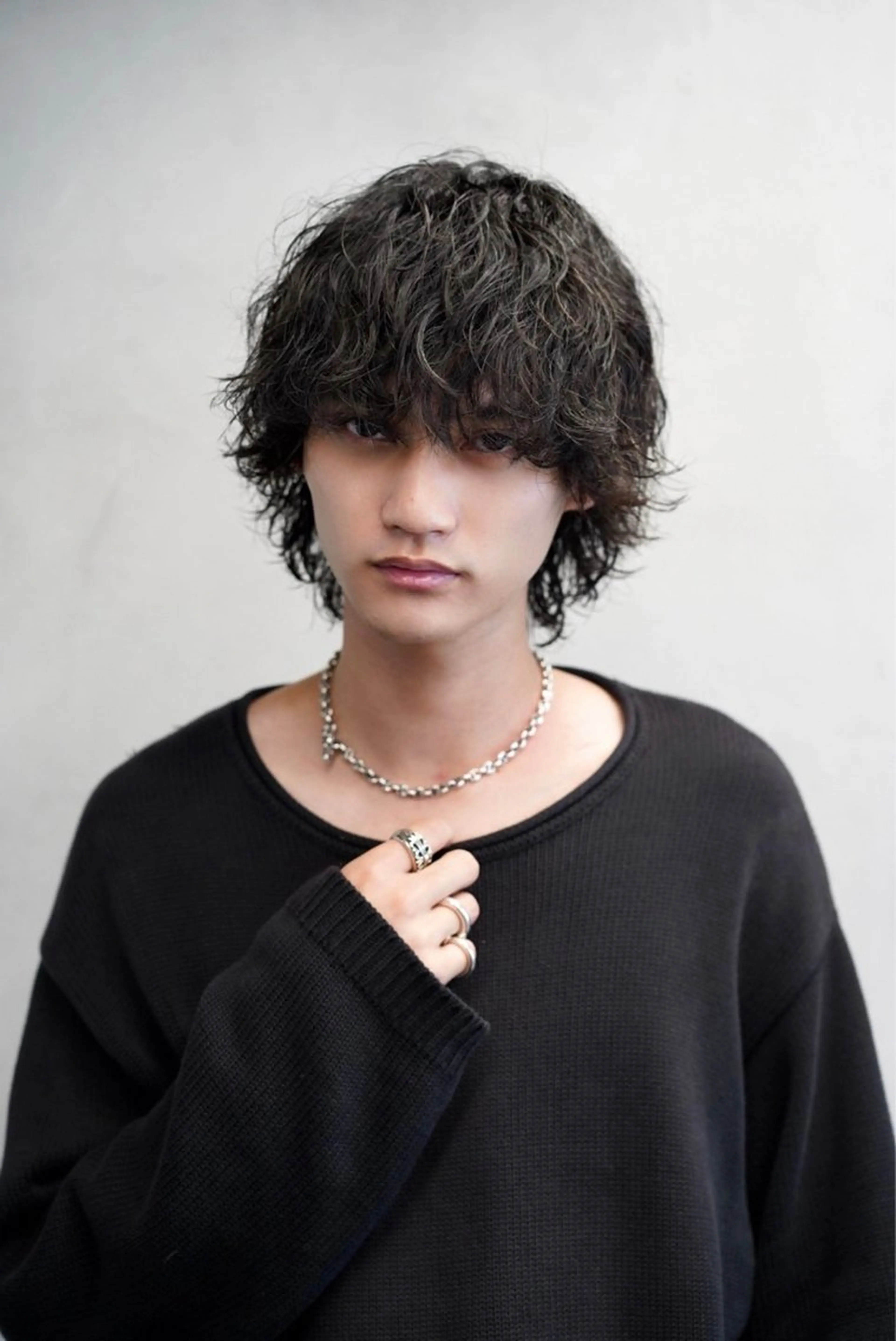 パーマ メンズ カット パーマ トリートメント 当日予約⭕️ fifth渋谷太田のヘアスタイル