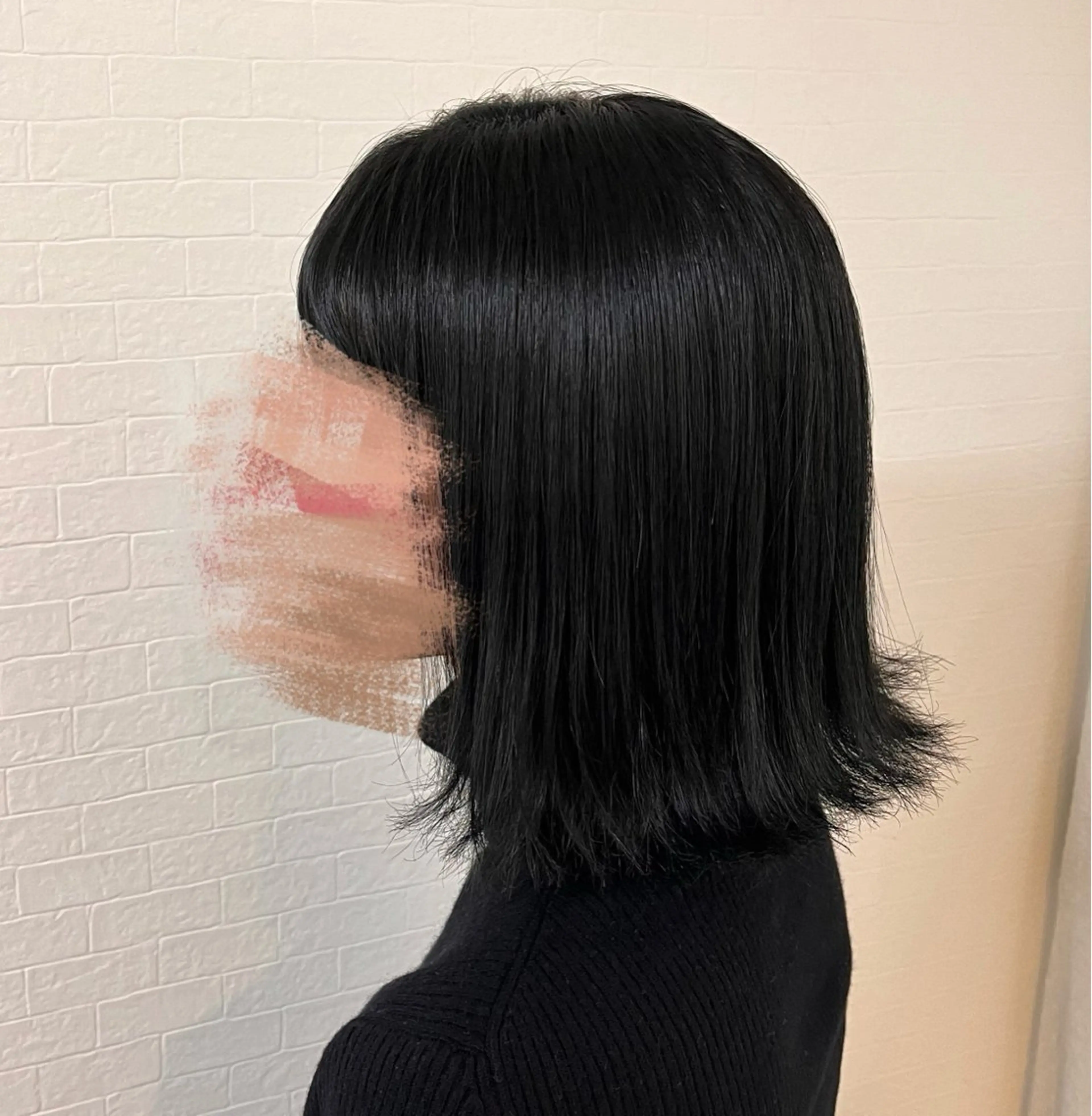 水素ストレート＋カラー＋カットの写真