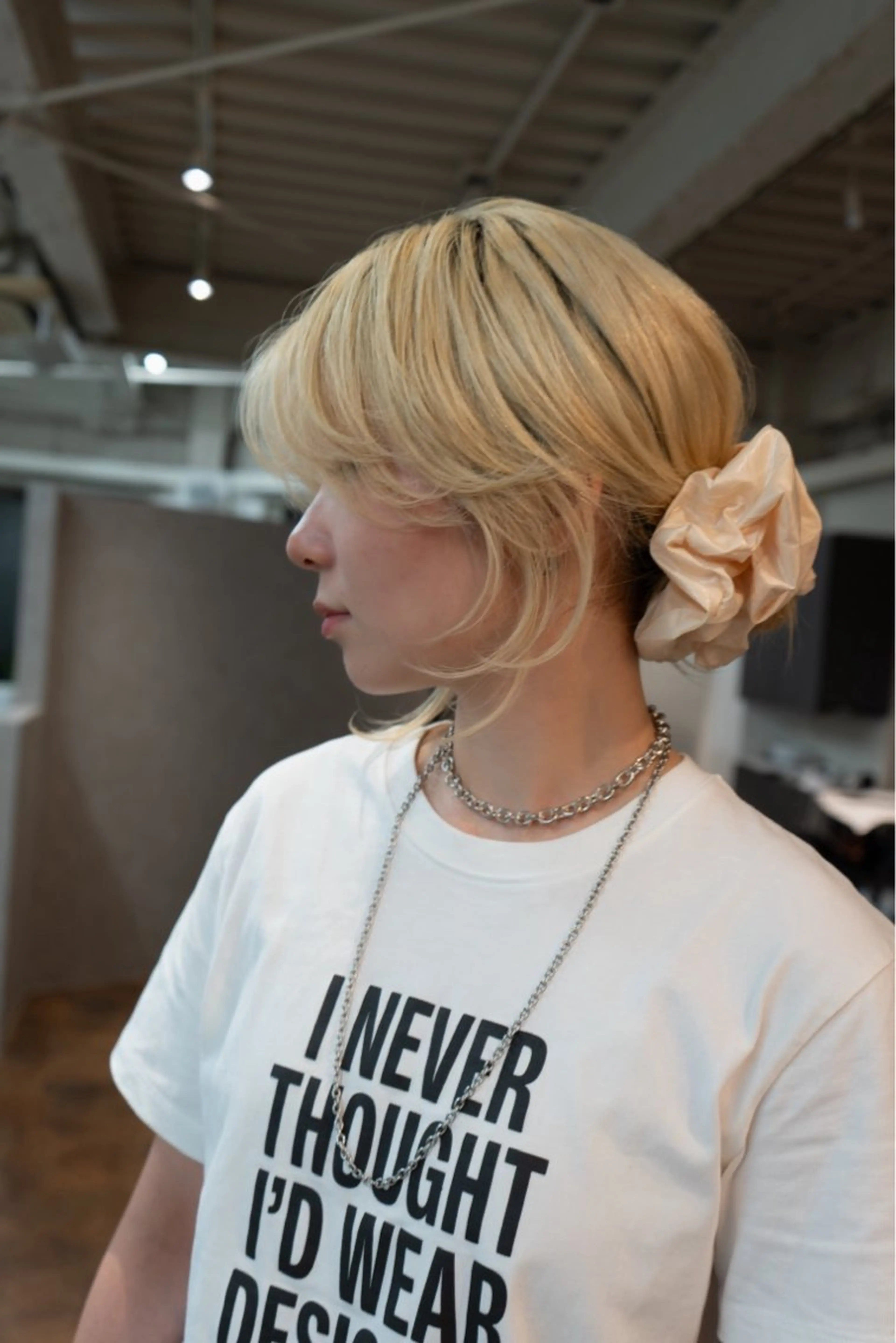 ミディアム カット ヒガシ サヨのヘアスタイル