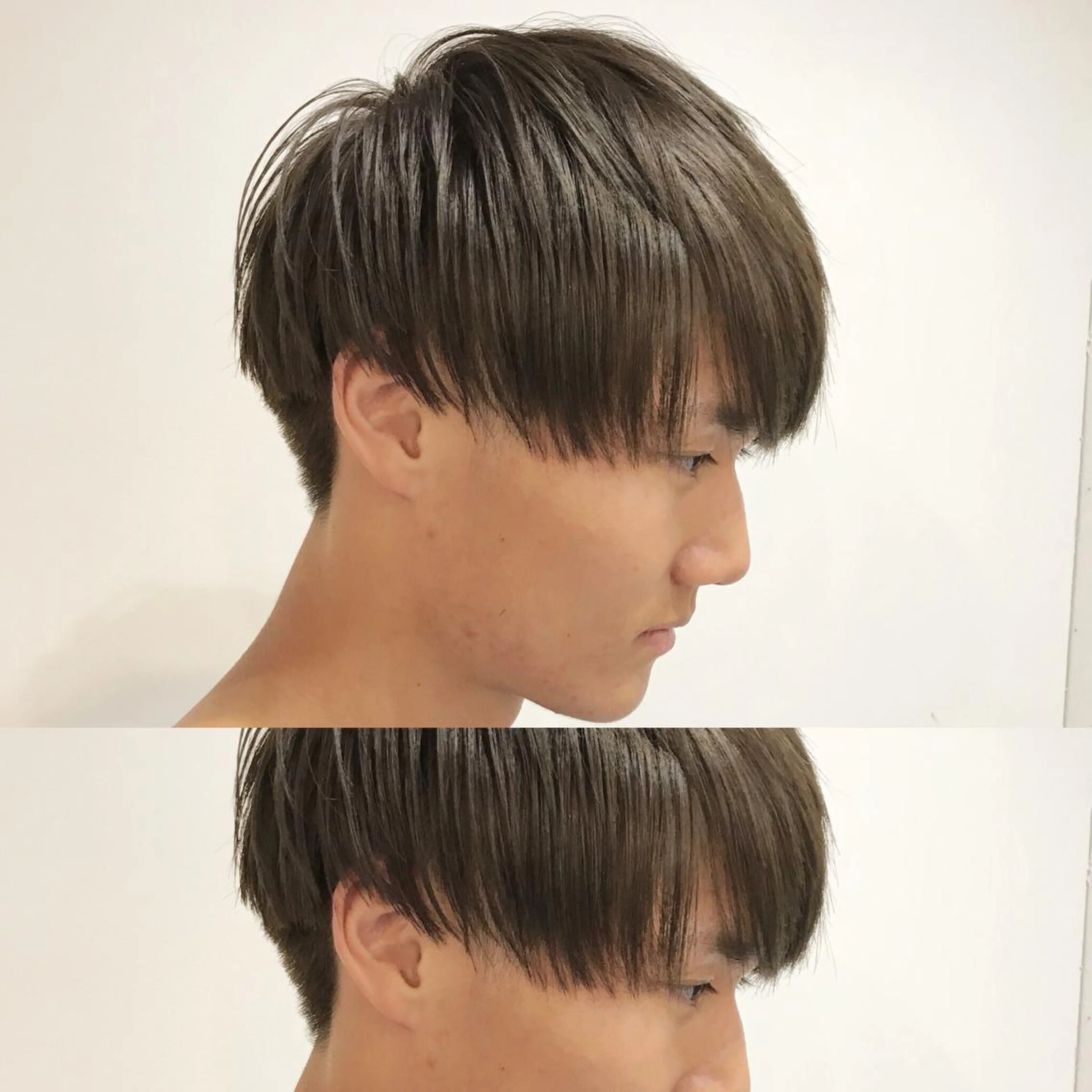 ショート カラー メンズ 嶋佐 昌大 シマサマオのヘアスタイル