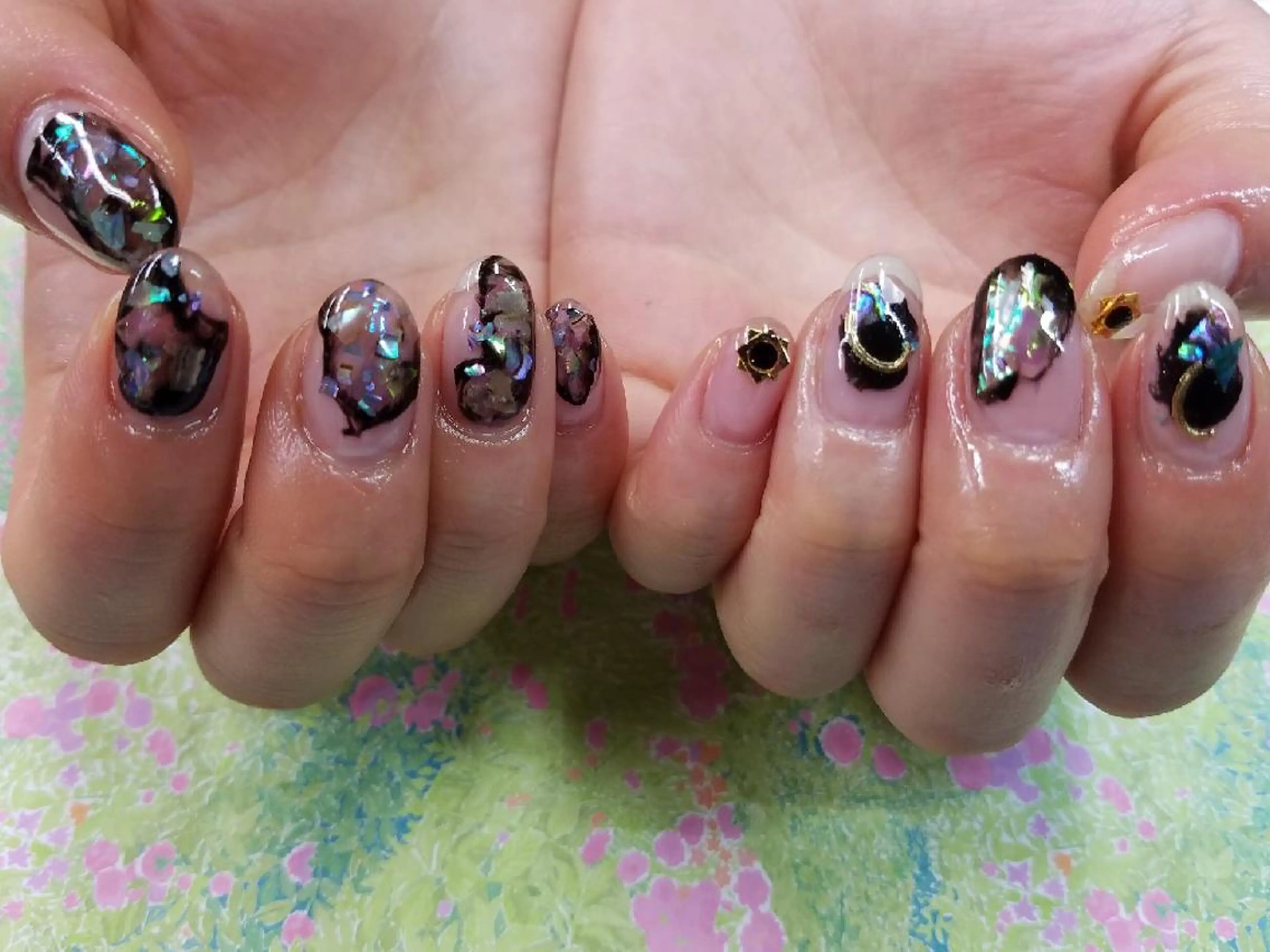 ネイル ニュアンスネイル JuniNail韓国 ネイリストsuのネイルデザイン