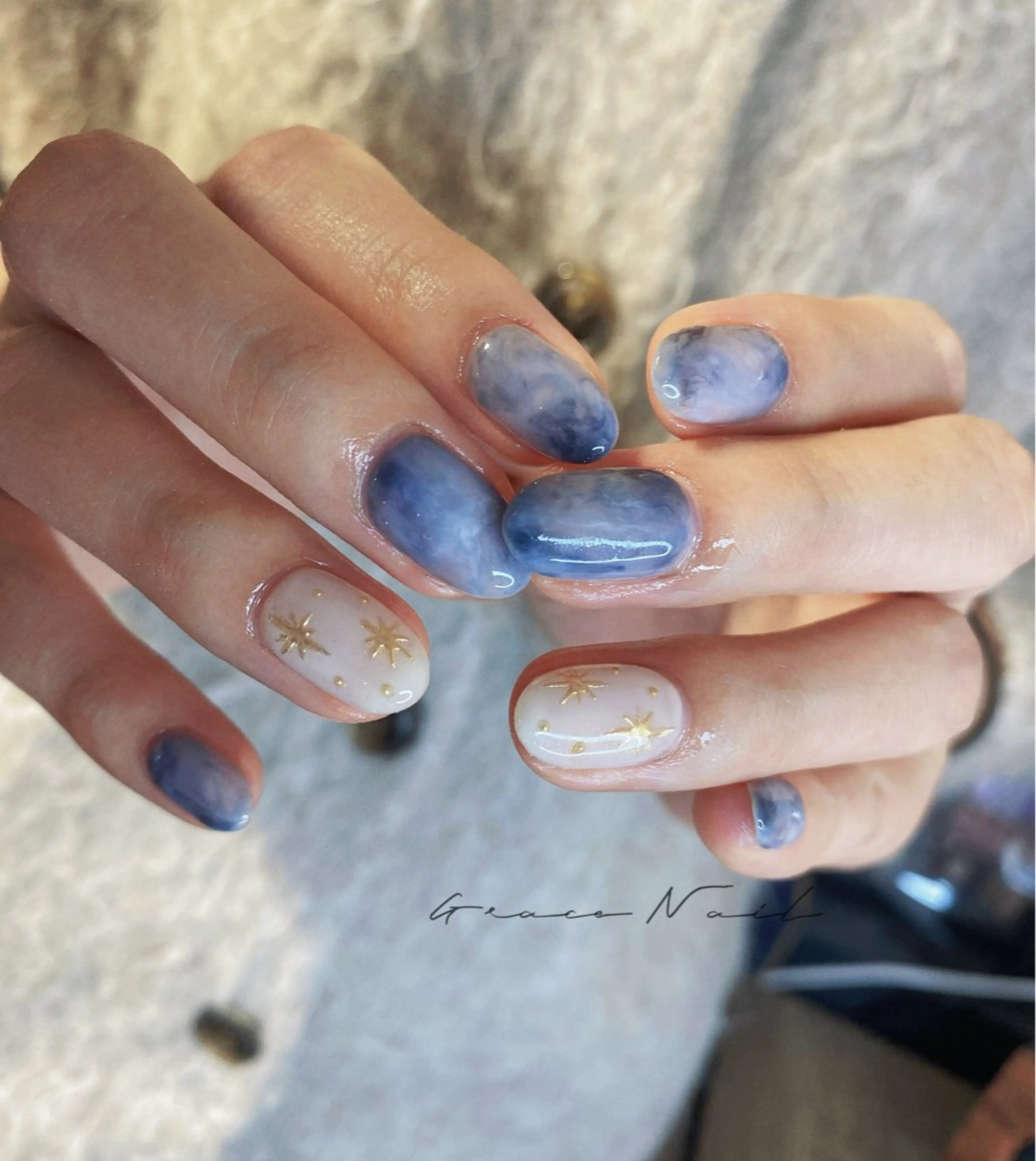 ネイル ハンドネイル ☆*｡Grace Nail｡*☆のネイルデザイン