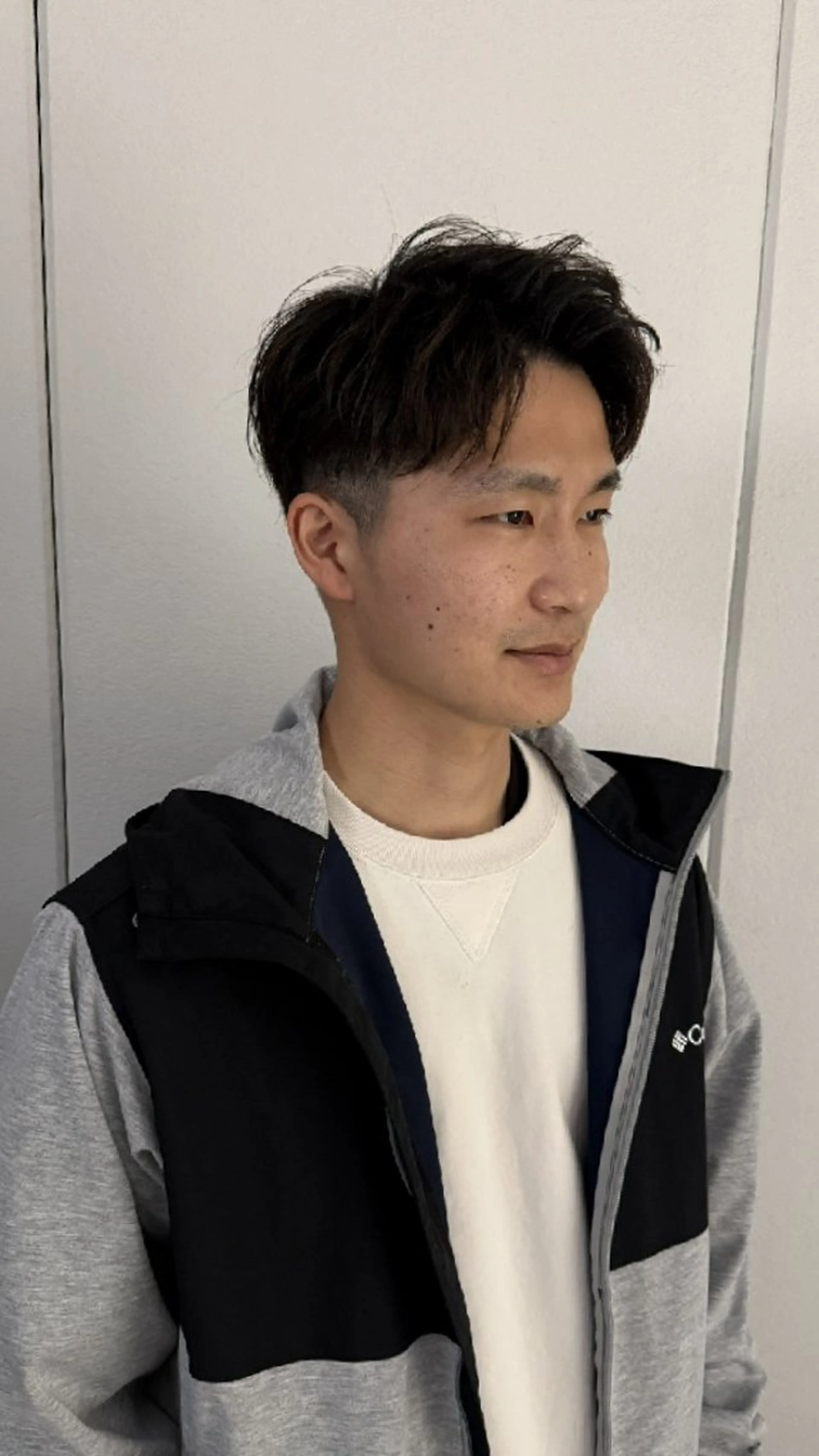 ショート メンズ 大江 聖のヘアスタイル