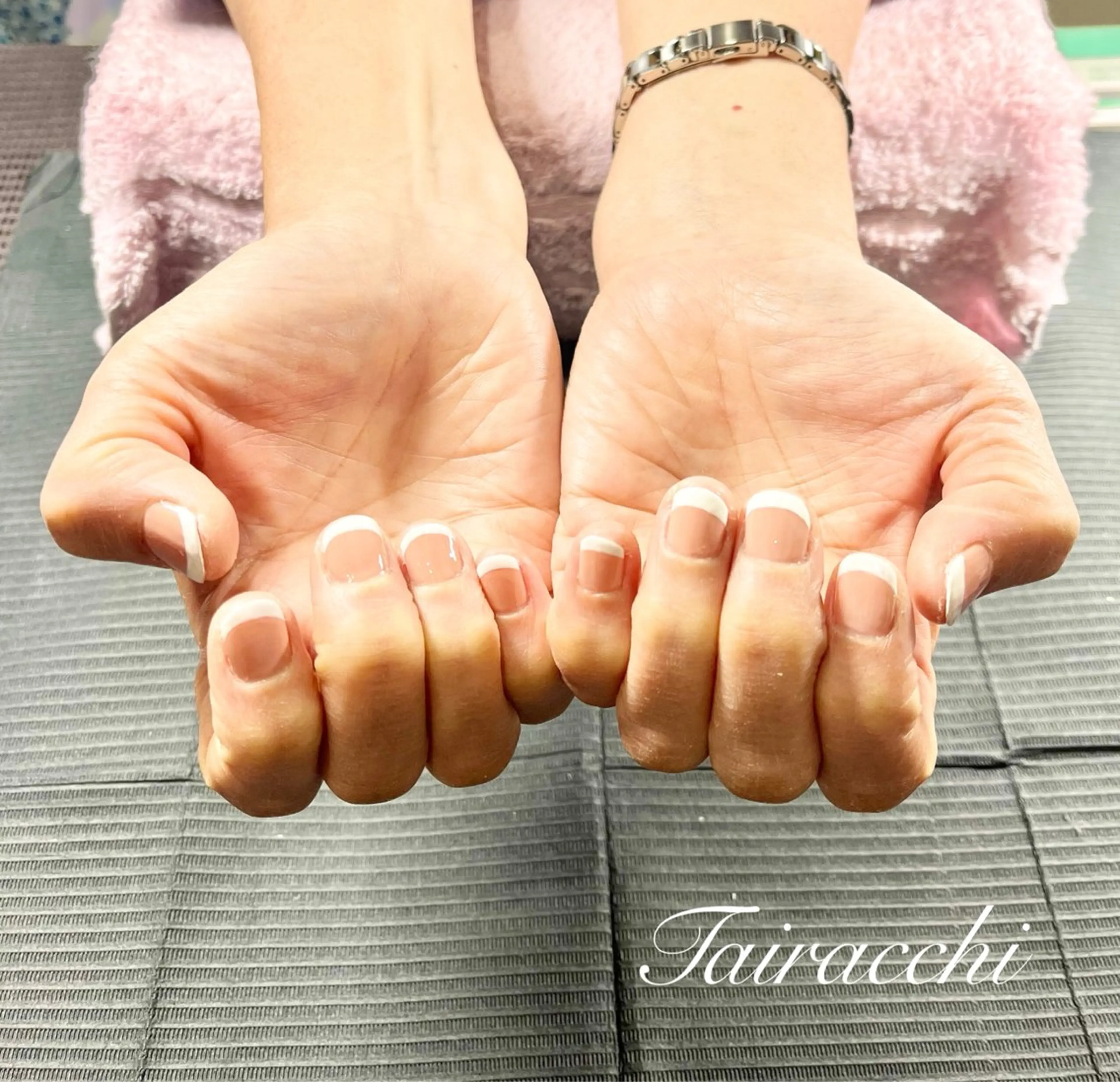 ネイル フレンチネイル Tairacchi ﾀｲﾗｯﾁのネイルデザイン