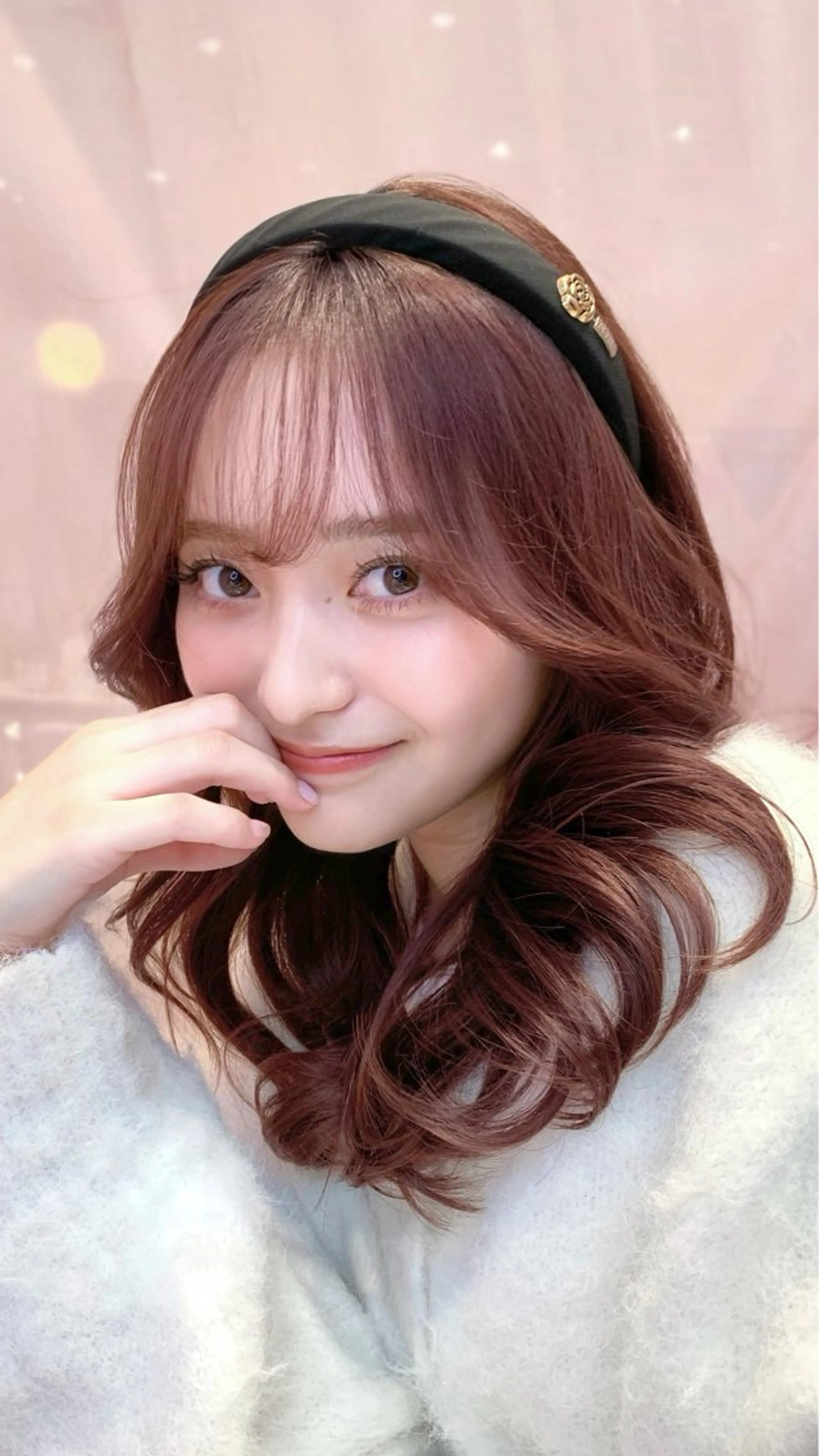 ミディアム カラー カット ヘアカラー トリートメント ヘッドスパ ヘアセット 韓国ヘア/レイヤー/ 巻き髪/りょーとのヘアスタイル