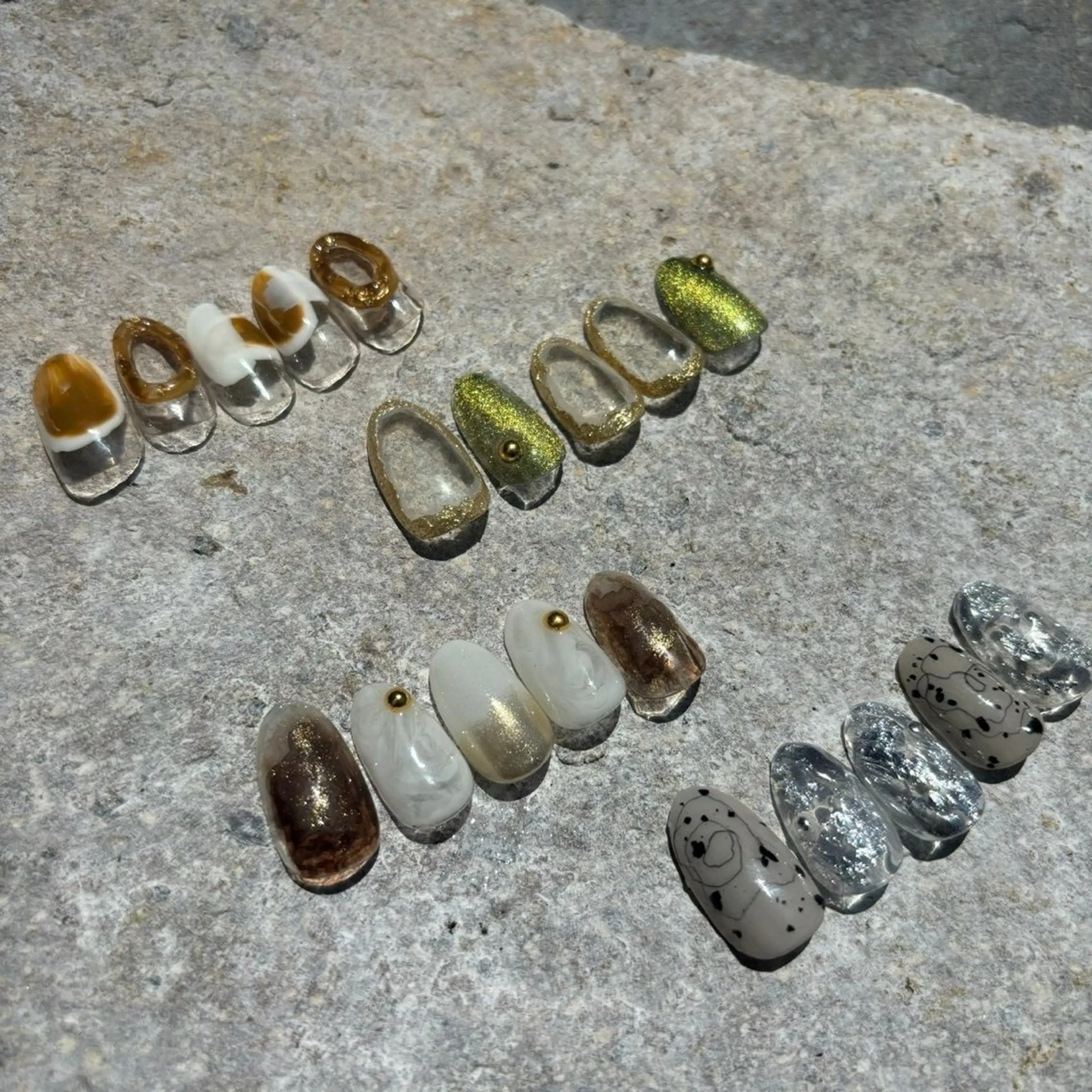 ネイル ニュアンスネイル HONOKA W 【深江橋店】のネイルデザイン