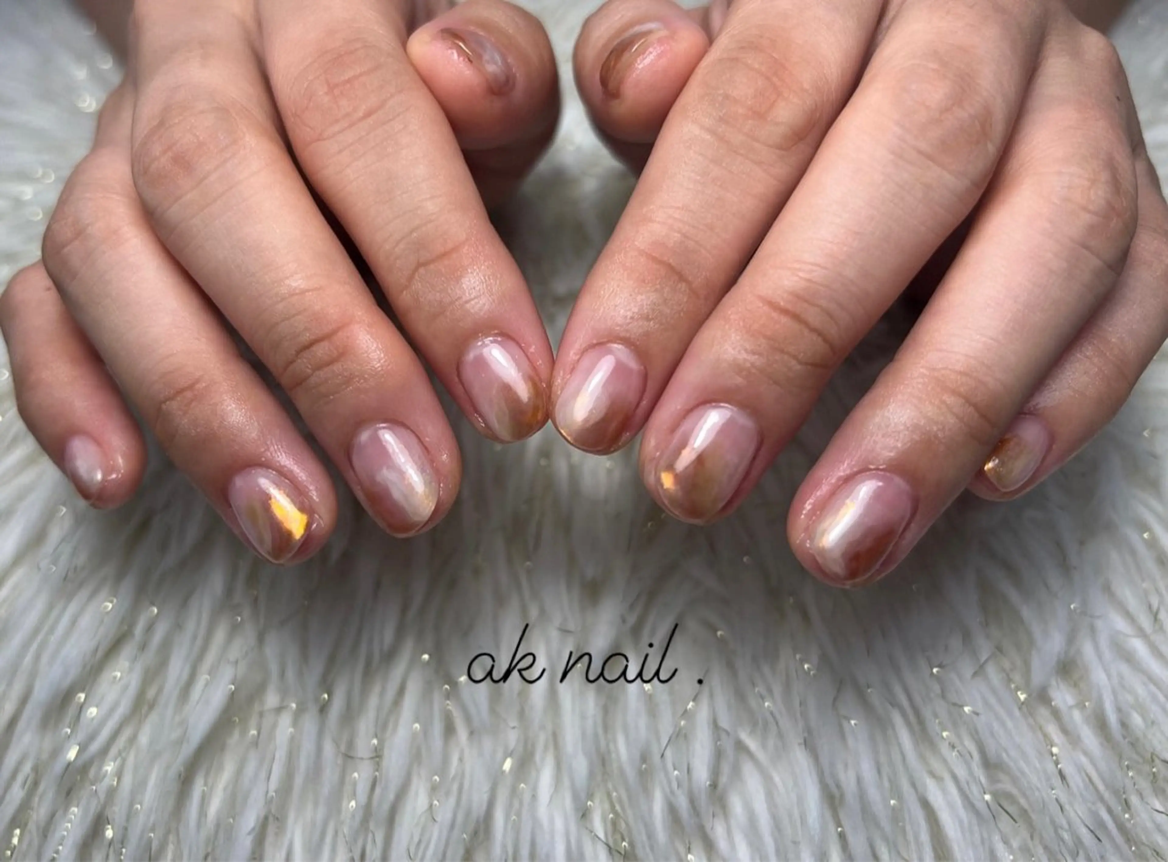 ネイル ハンドネイル ak nail .のネイルデザイン