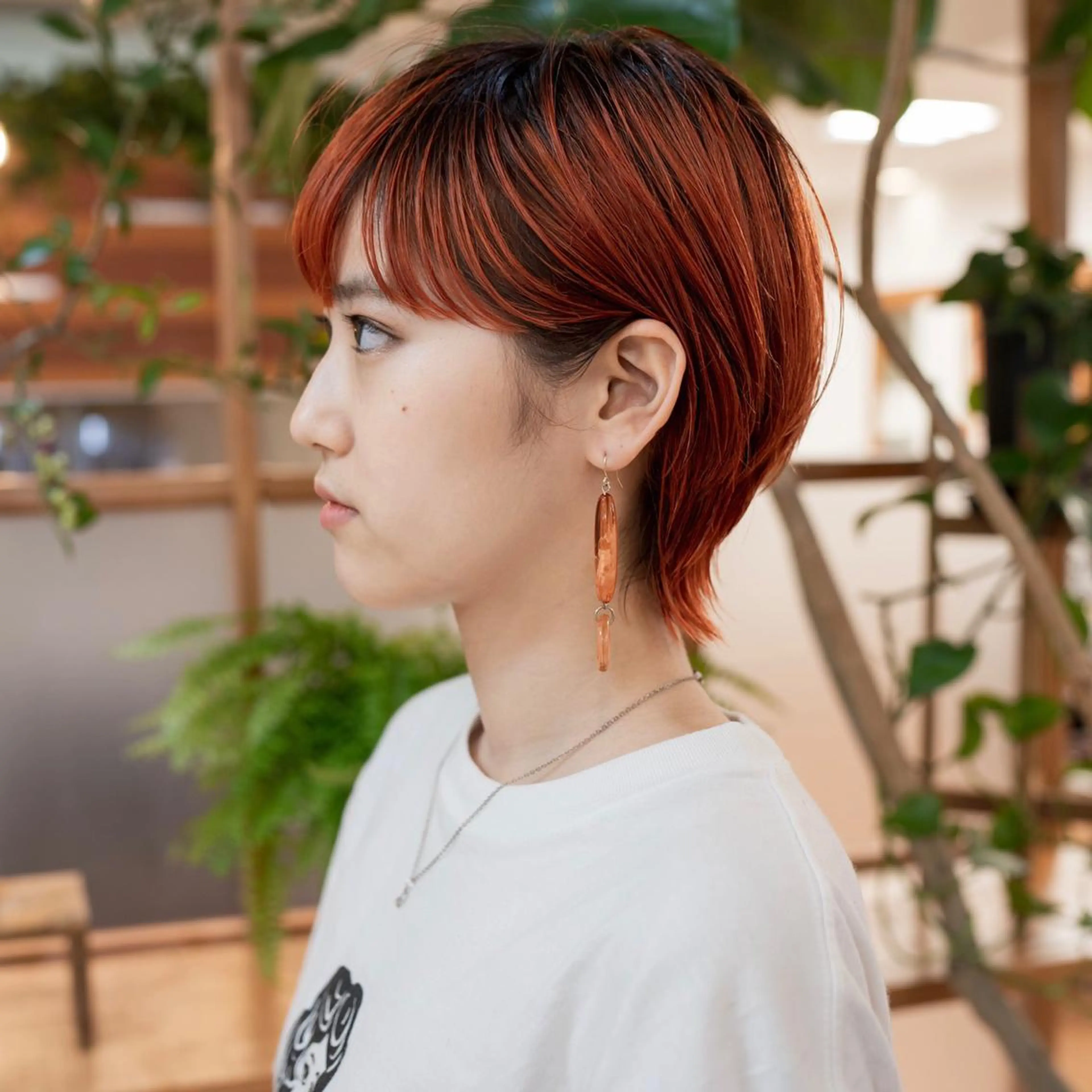 ショート カラー つくばUtooe's 副店長　寺沢颯のヘアスタイル