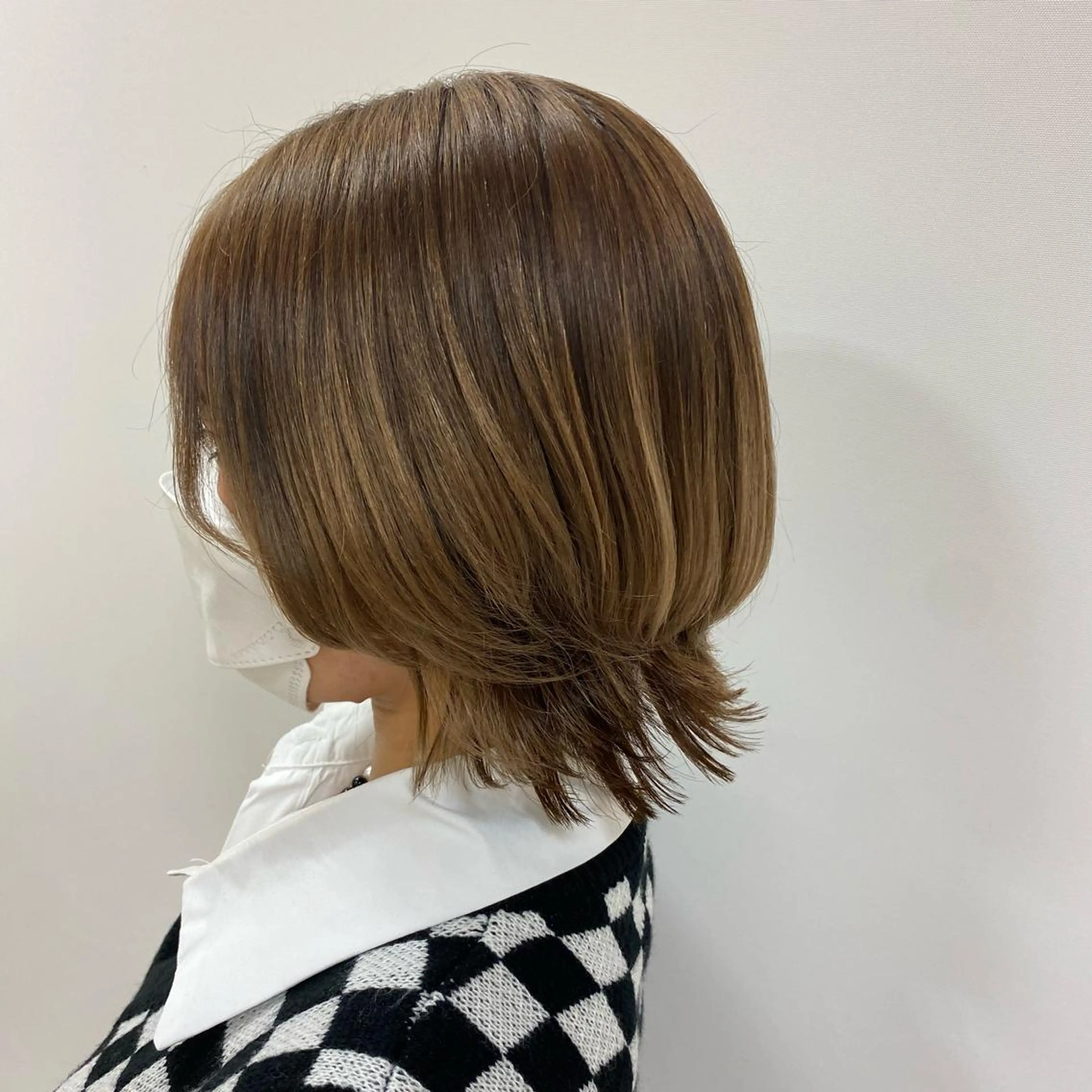 ミディアム 個性派/ブリーチ ＊ほのかのヘアスタイル