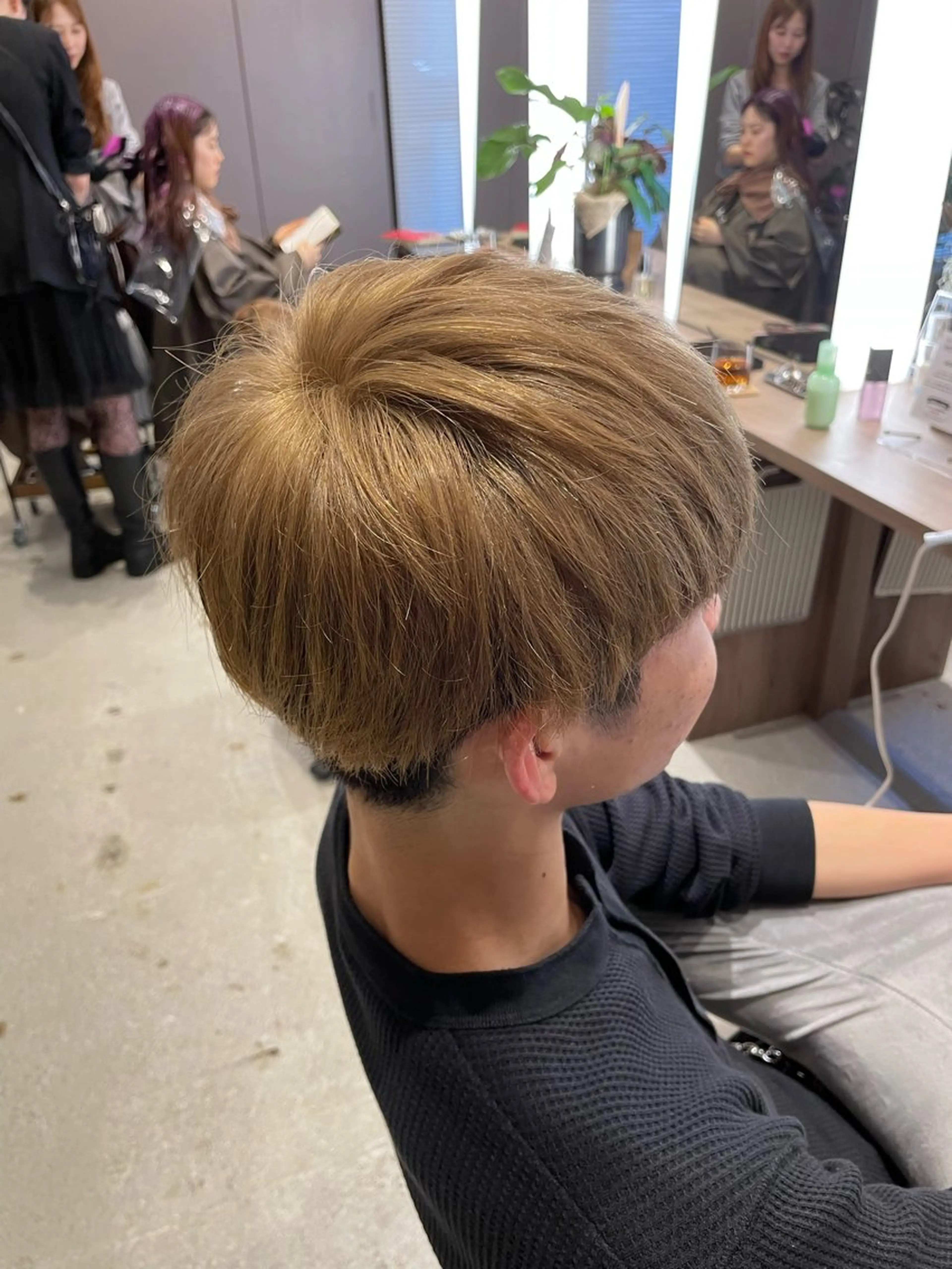 ショート カラー メンズ カット ヘアカラー 髪質改善/縮毛/トリ ートメント/平野広大のヘアスタイル