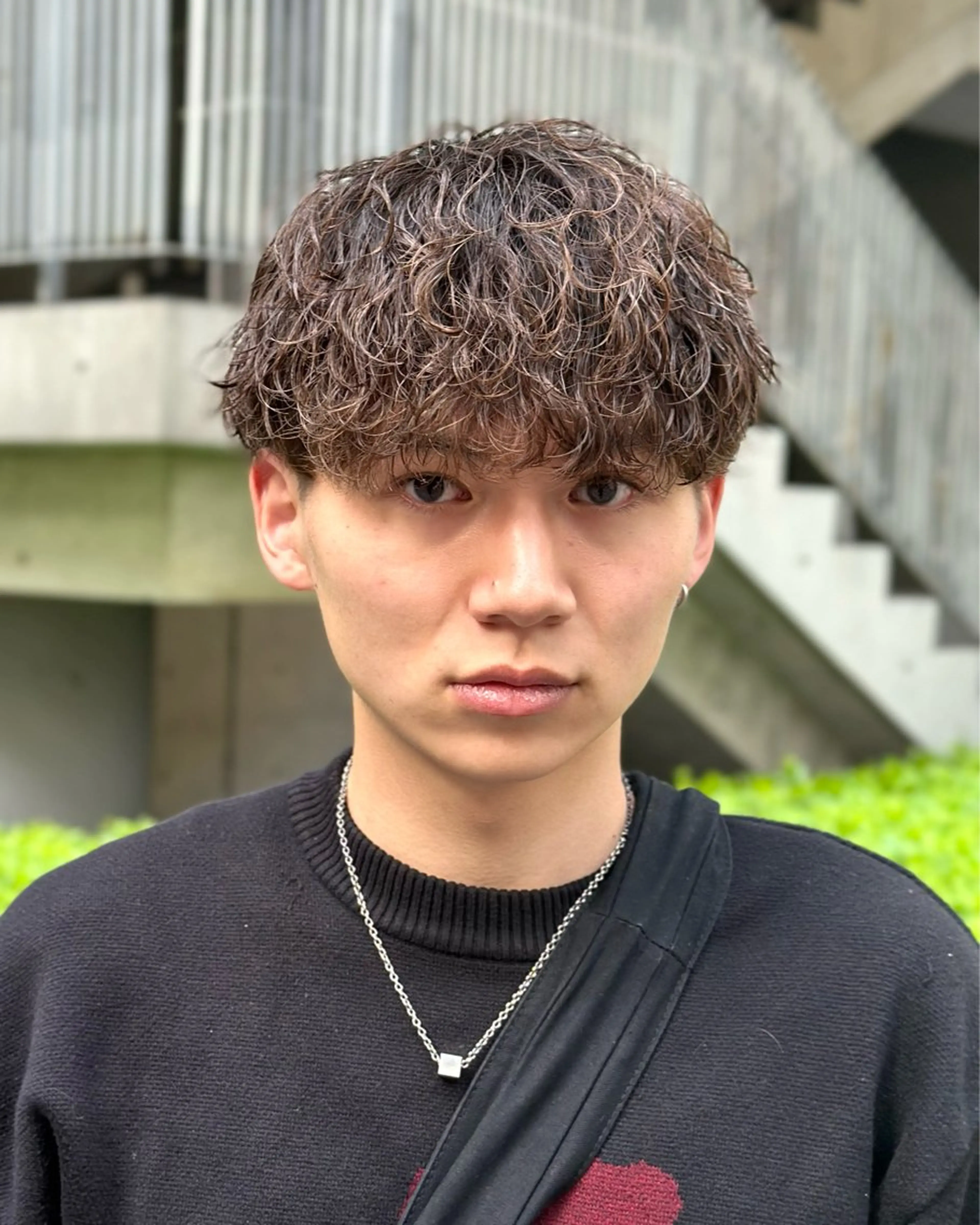 パーマ メンズ メンズパーマ 波巻きパーマ 33〖SASA〗大阪店所属・西野 翔太のヘアスタイル
