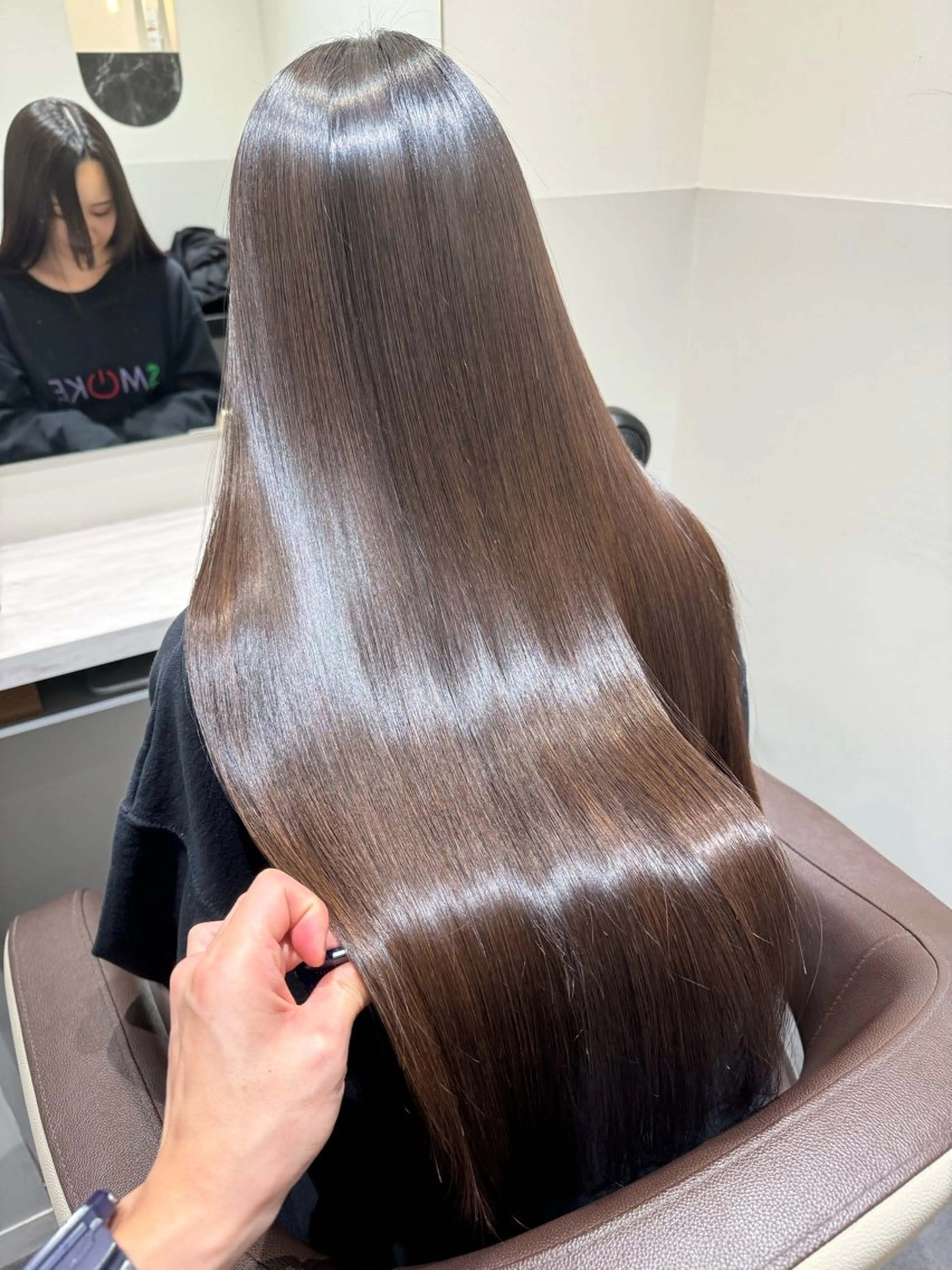 ロング 髪質改善 縮毛矯正 トリートメント カット ヘアカラー 縮毛矯正 トリートメント SALOWIN east店6F所属・TAKUMI 【美髪特化】のヘアスタイル