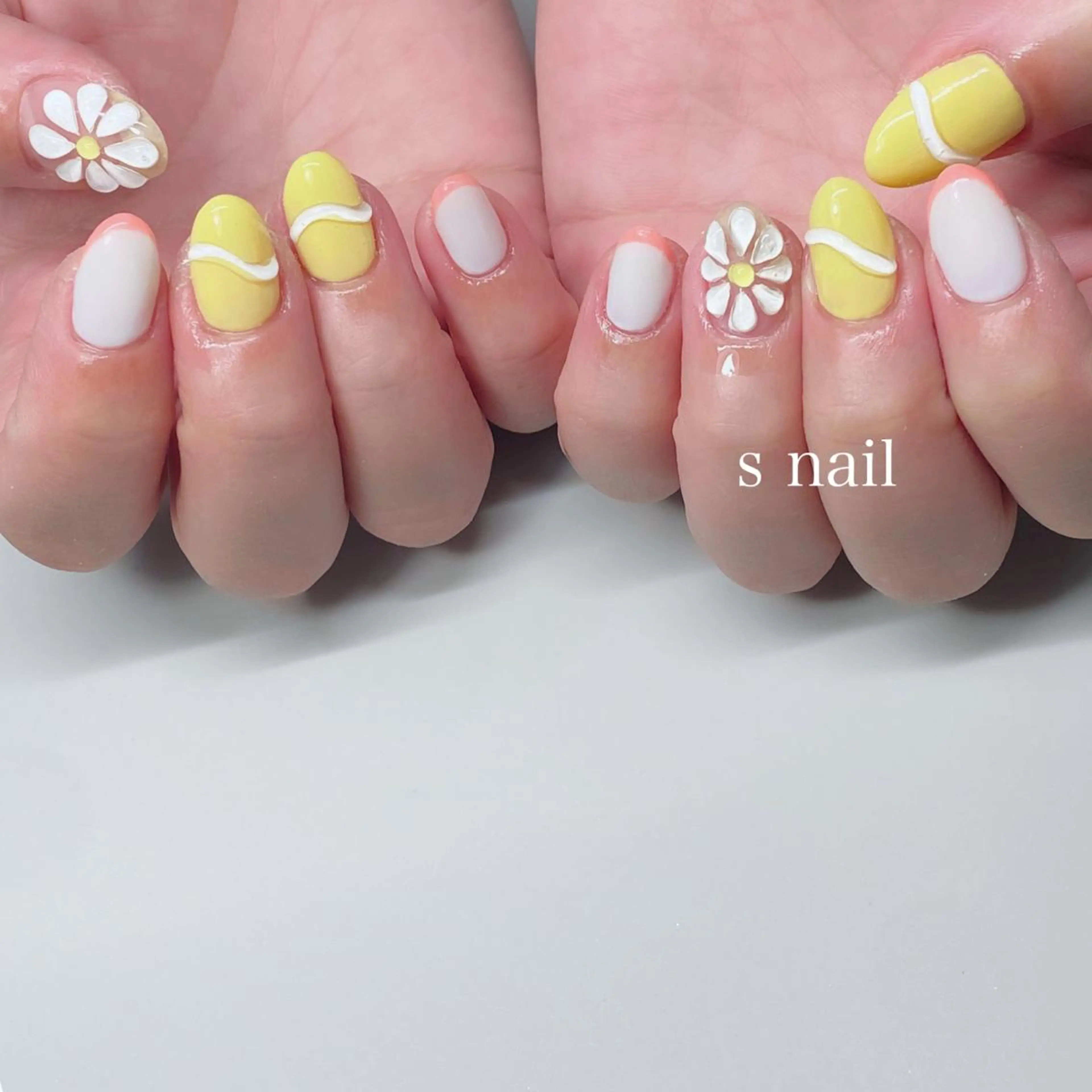 ネイル アートネイル ハンドネイル s nail さとよしみゆきのネイルデザイン
