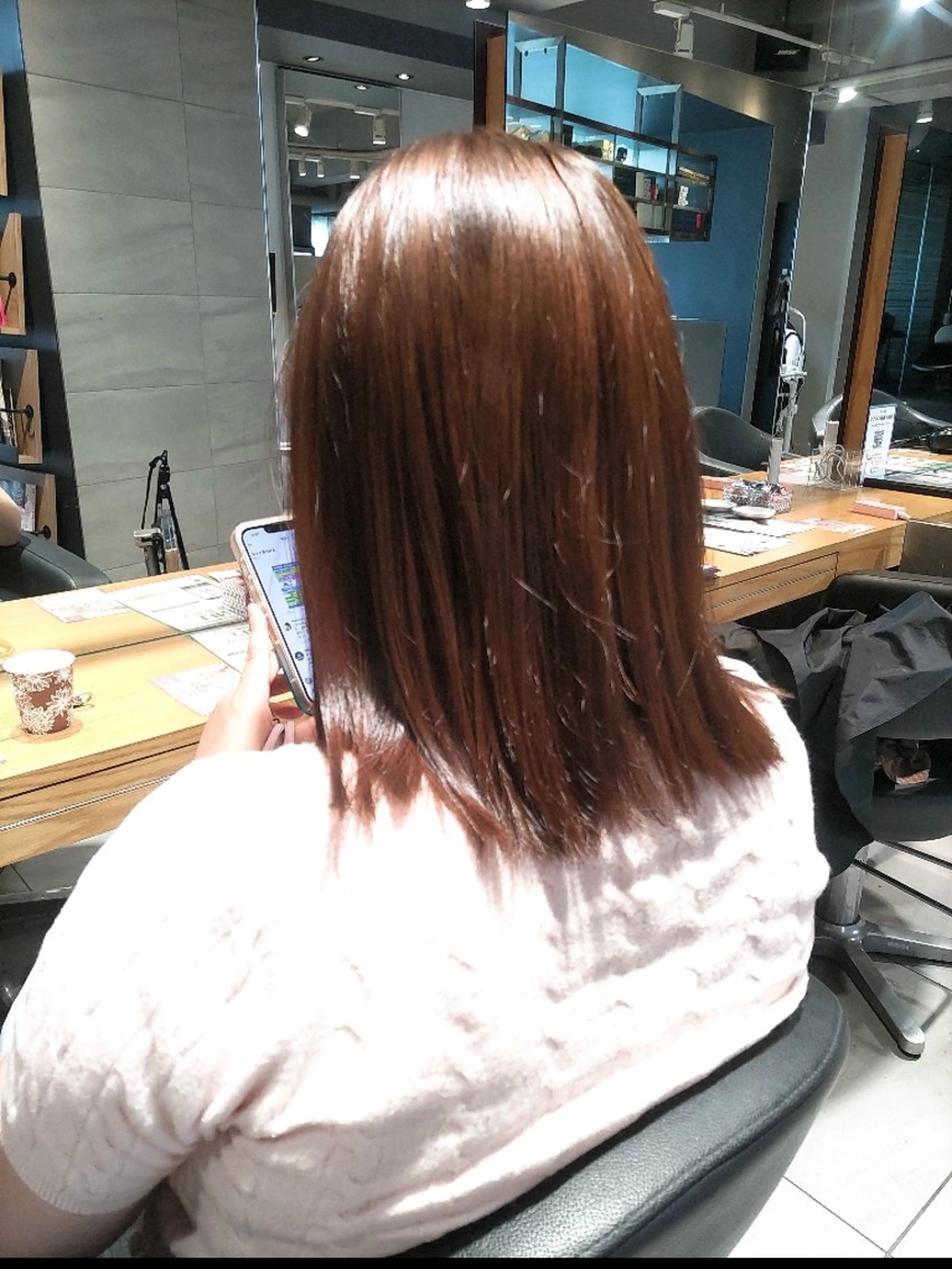 カラー ヘアカラー 美容室Lee京橋店所属・Lee京橋店 ゆみかのヘアスタイル