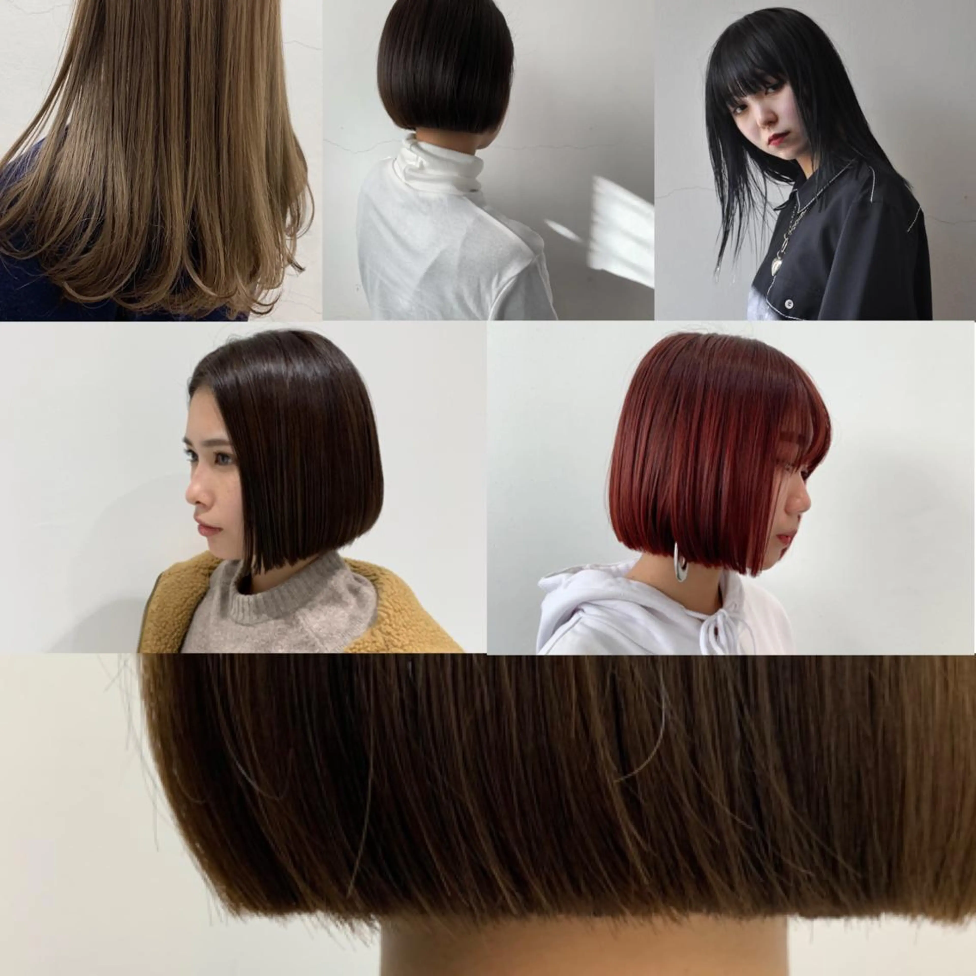 ロング カラー カット ヘアカラー トリートメント THE./ブリーチ 透感カラー/髪質改善のヘアスタイル