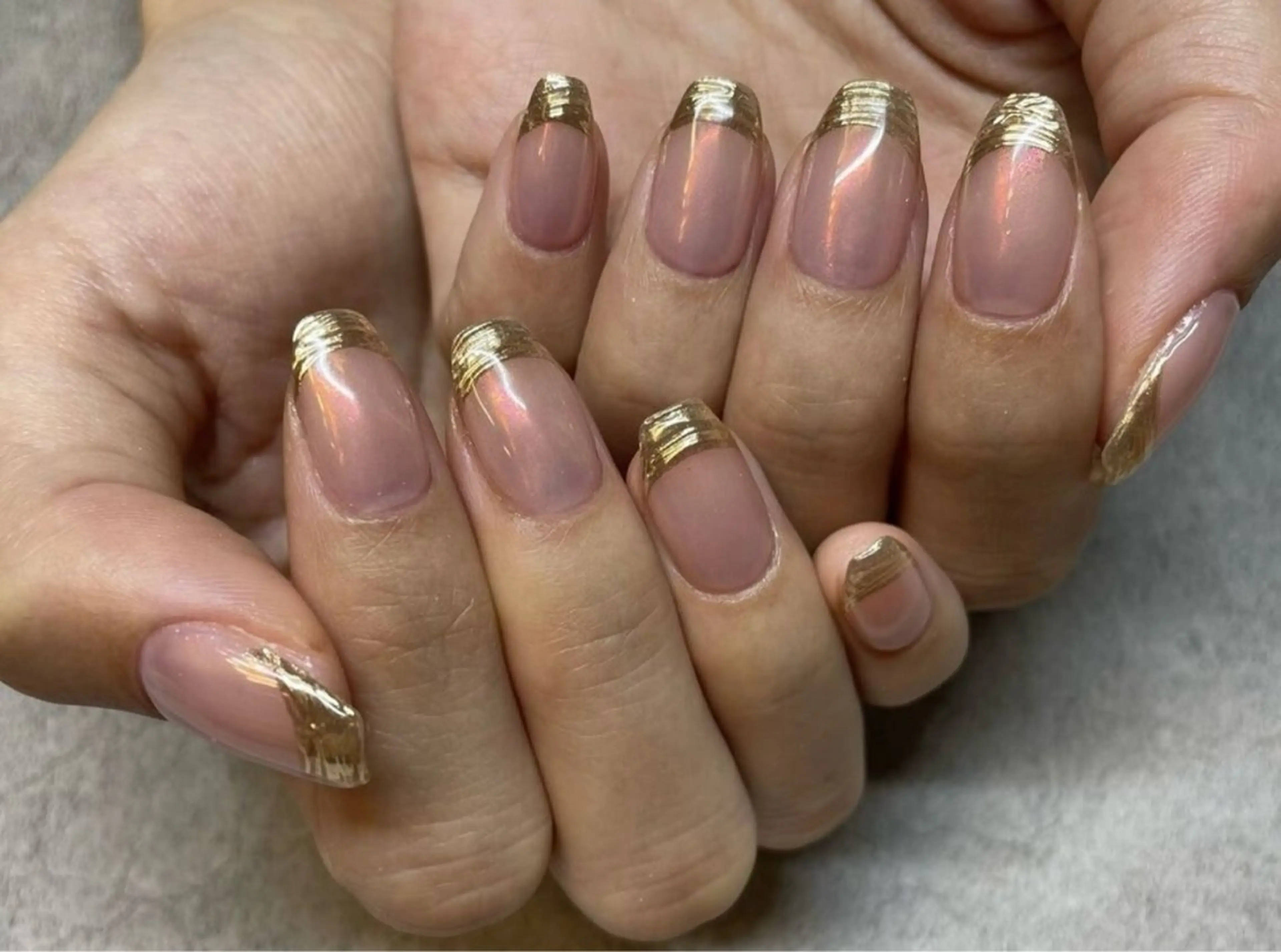 ネイル ゆな 研修中のネイルデザイン