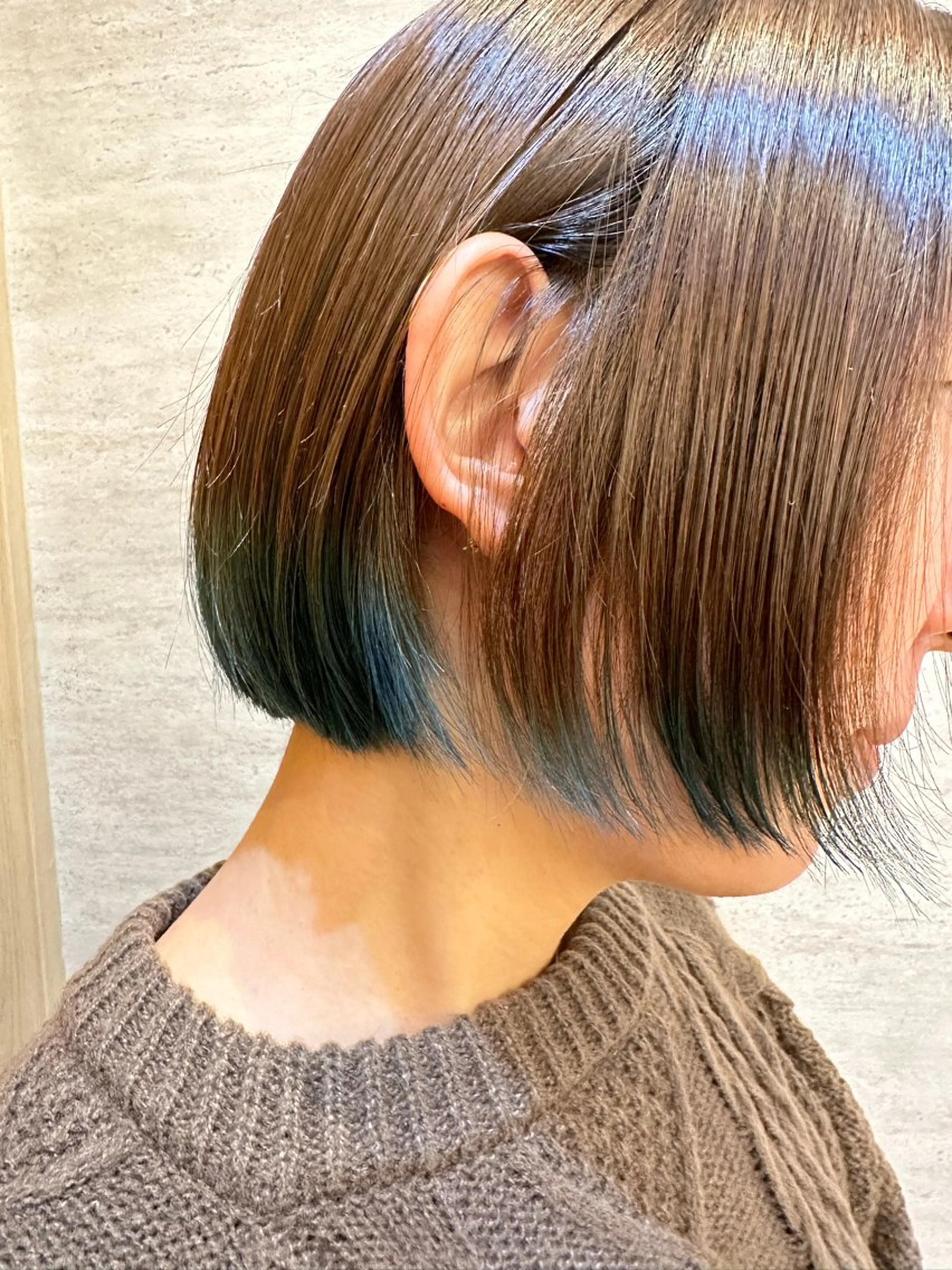 ショート カラー ボブ newi まーぼーのヘアスタイル