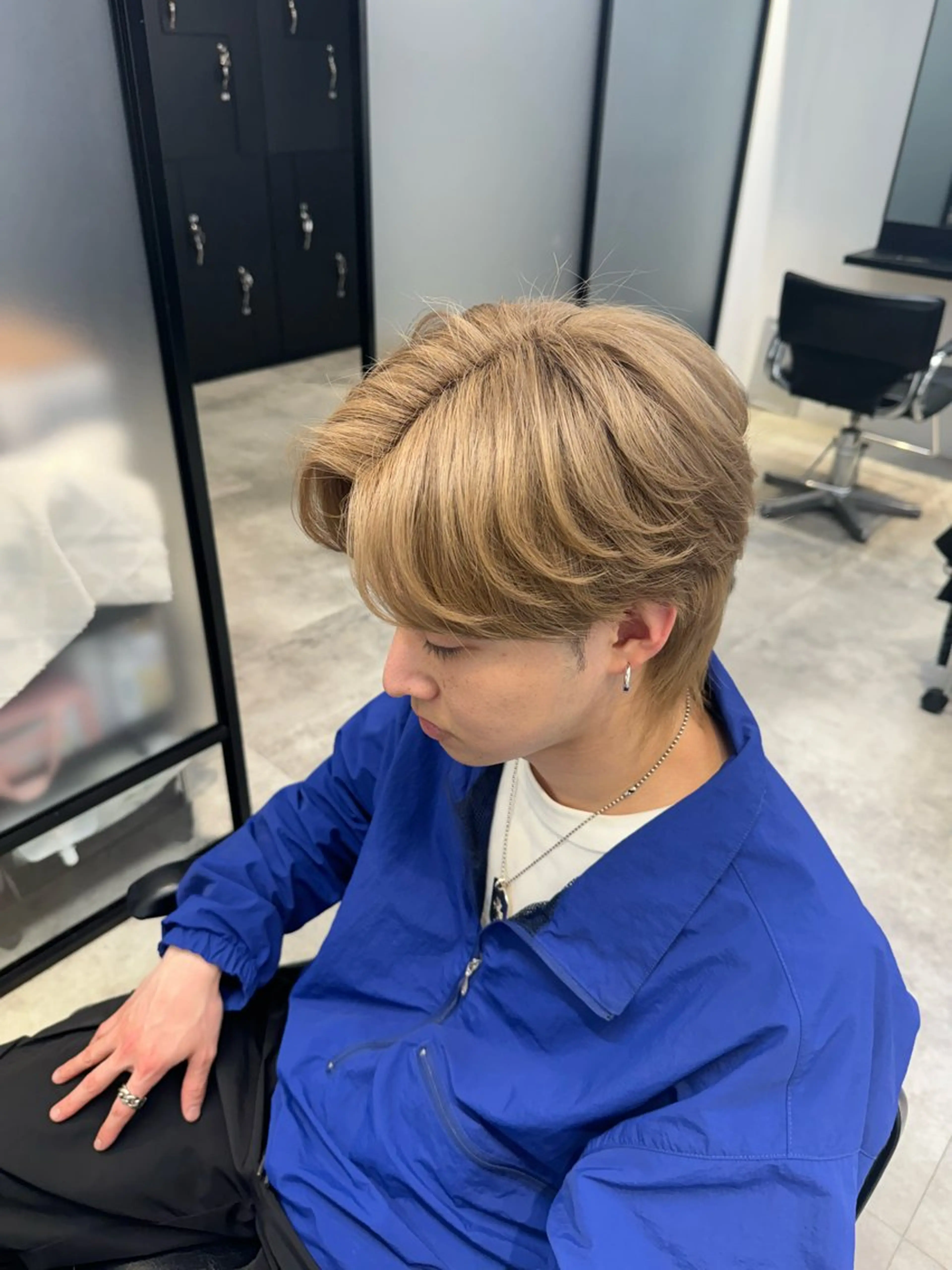 メンズカット+ニュアンスパーマの写真