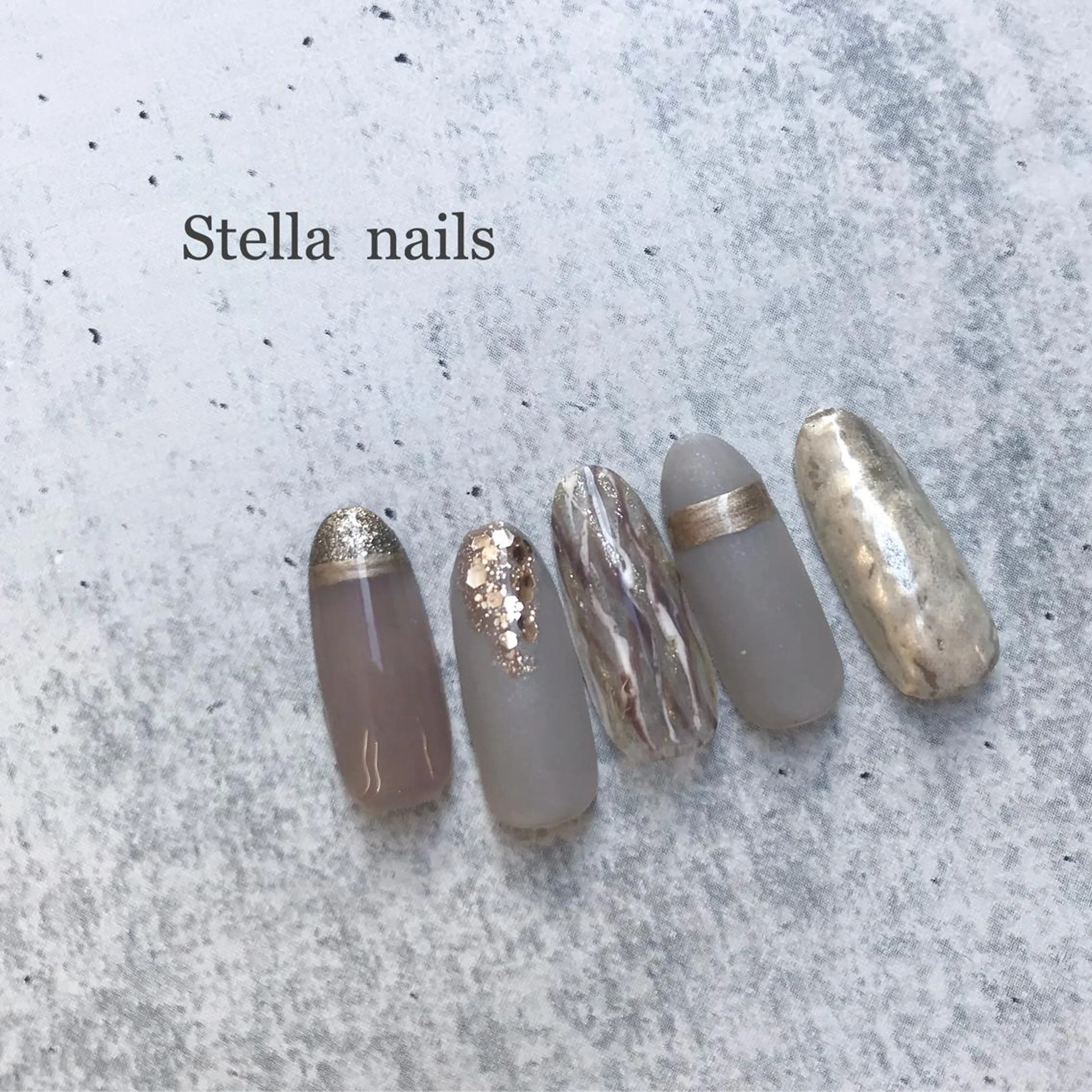 ネイル ロングネイル Stella nailsのマツエク・マツパデザイン