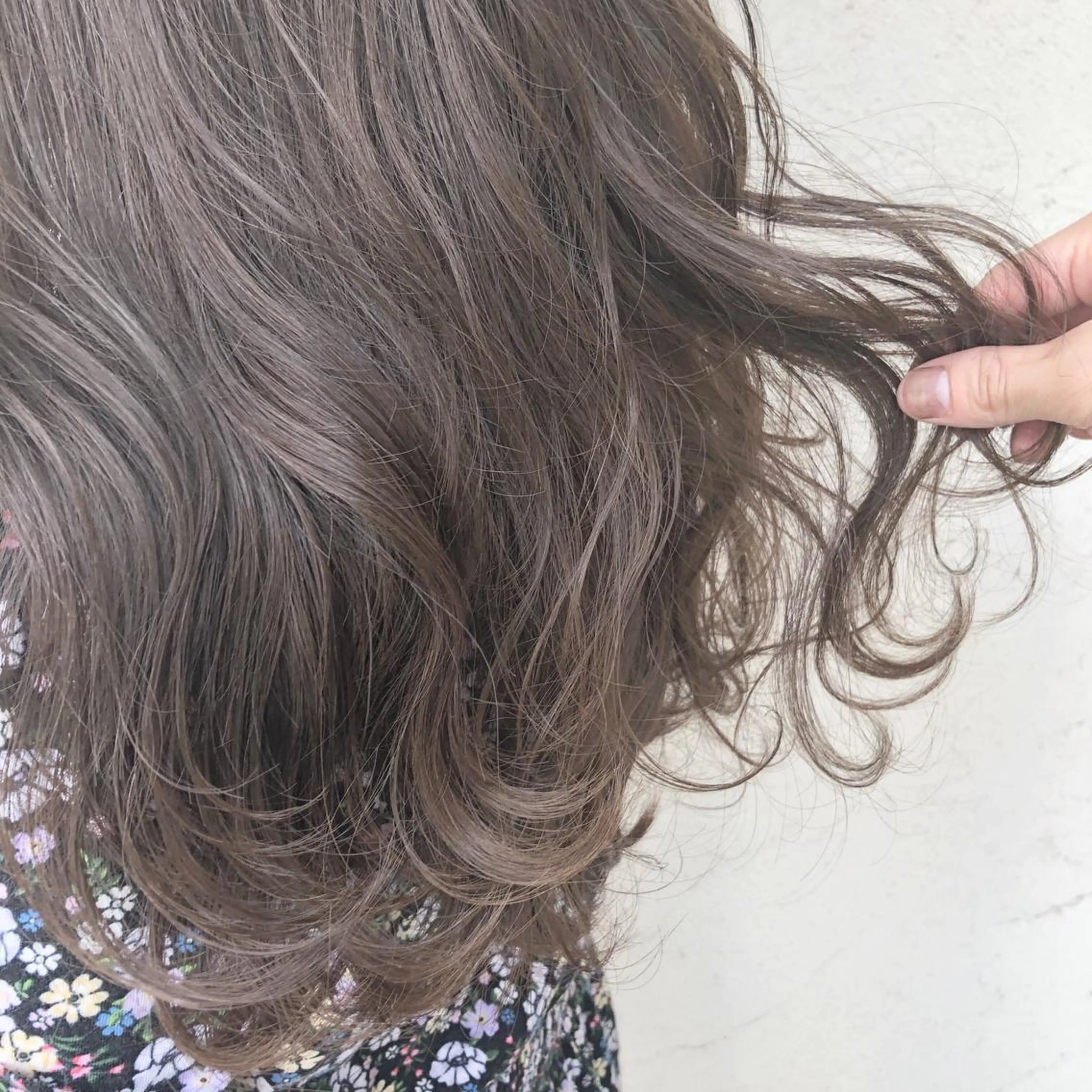 ロング カラー 透明感カラー ヘアカラー トリートメント ヘアセット 艶髪育成サロン 京橋　shinのヘアスタイル