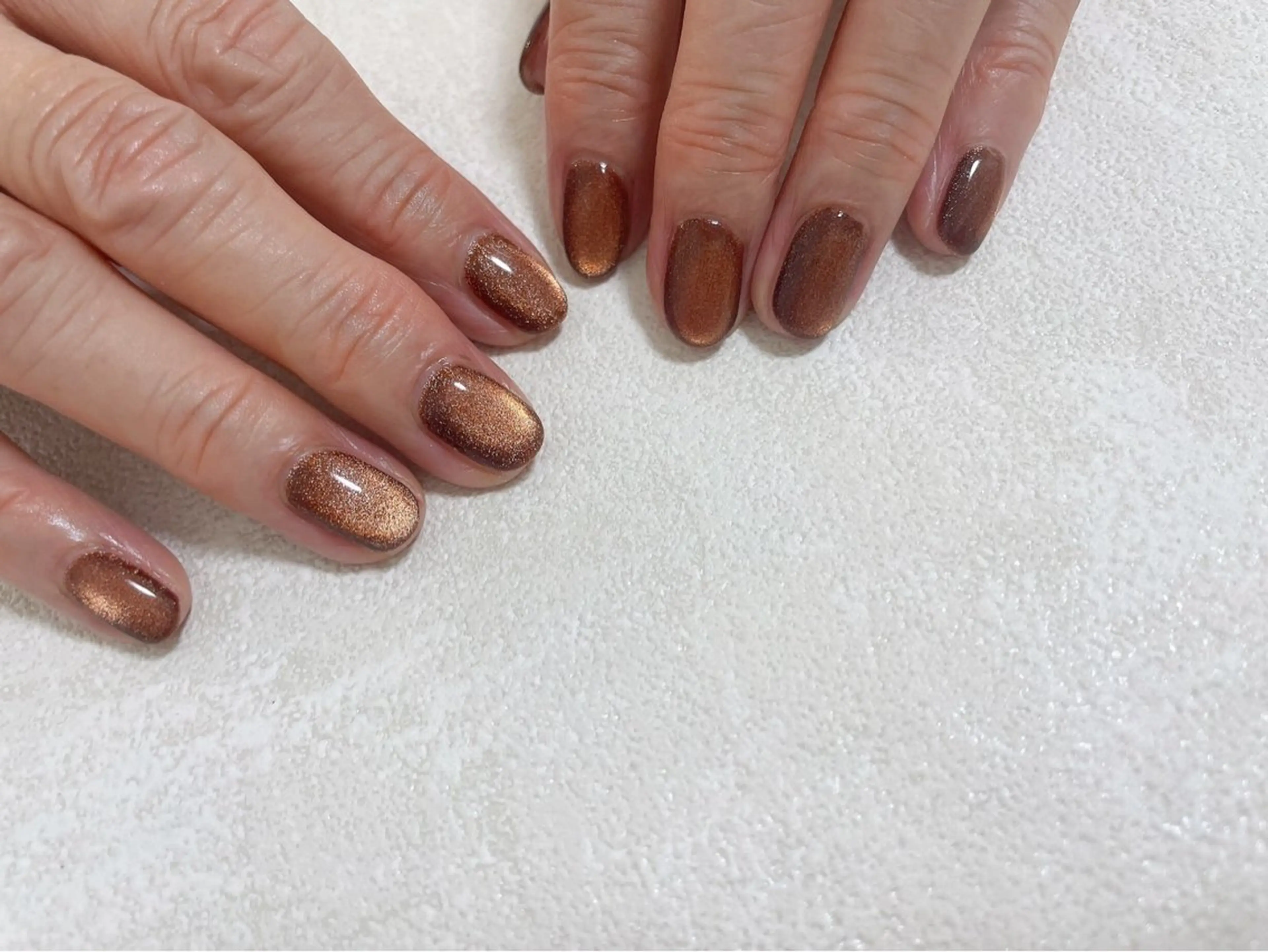 ネイル オーロラネイル フットネイル フレンチネイル ジェルネイル マグネットネイル ハンドネイル Mogu nail 二子玉川のネイルデザイン